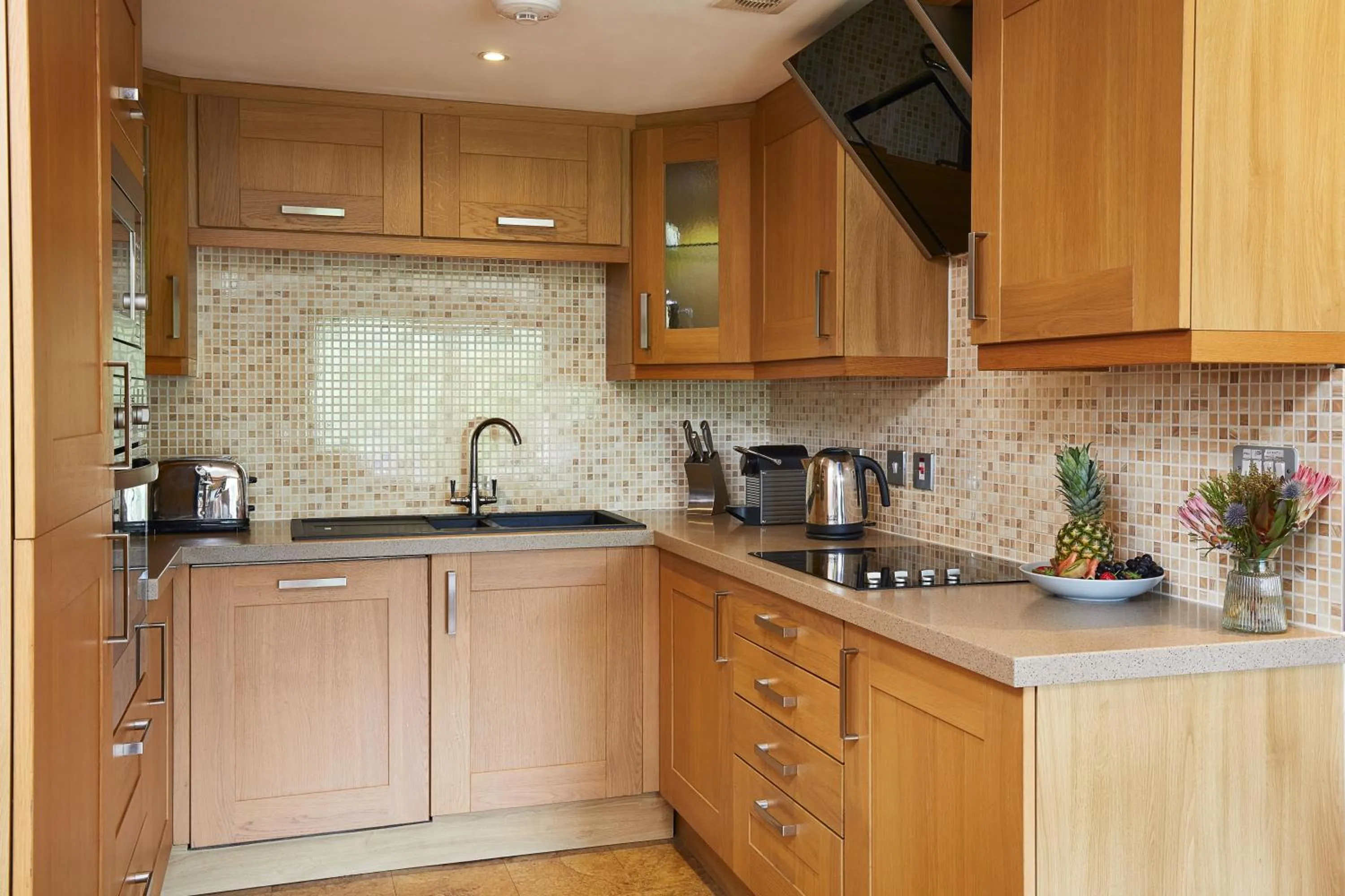 Kitchen or kitchenette in Macdonald Plas Talgarth Resort