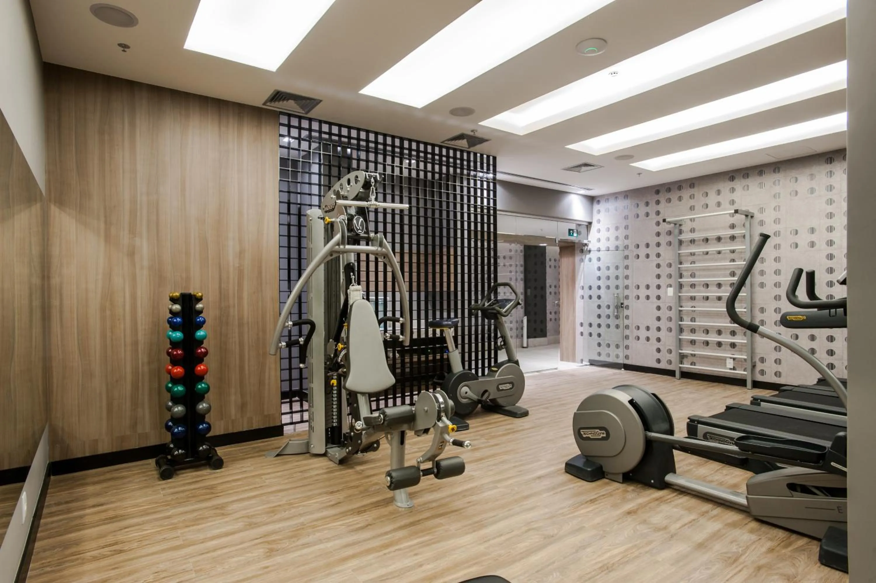 Fitness centre/facilities in Hotel Atlantico Prime