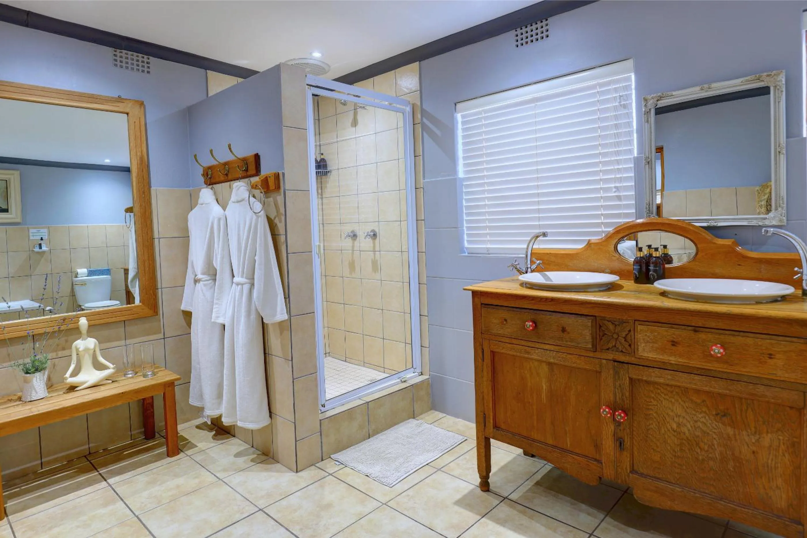 Shower in Thylitshia Villa Country Guest House