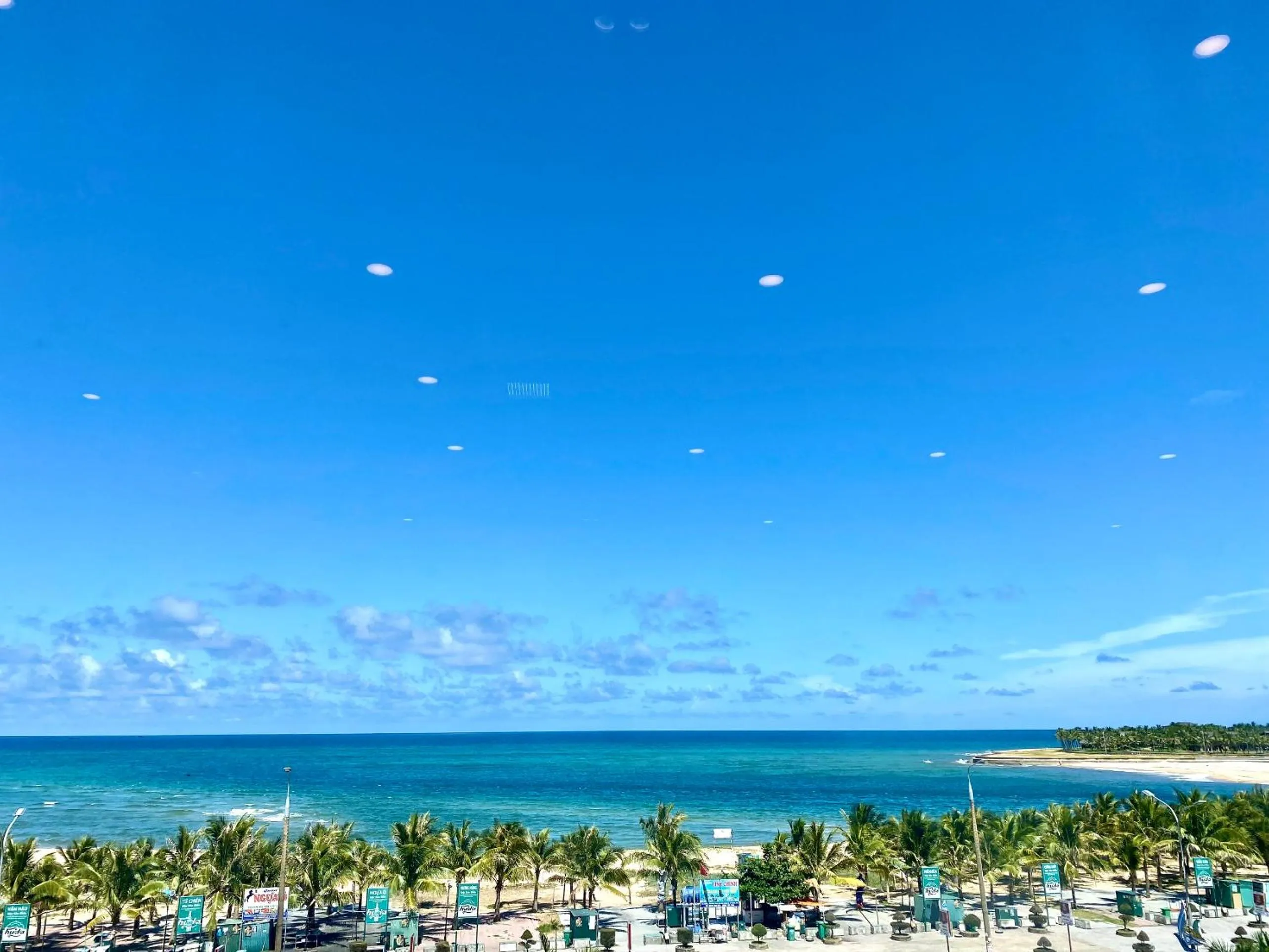 Natural landscape in Muong Thanh Luxury Nhat Le Hotel