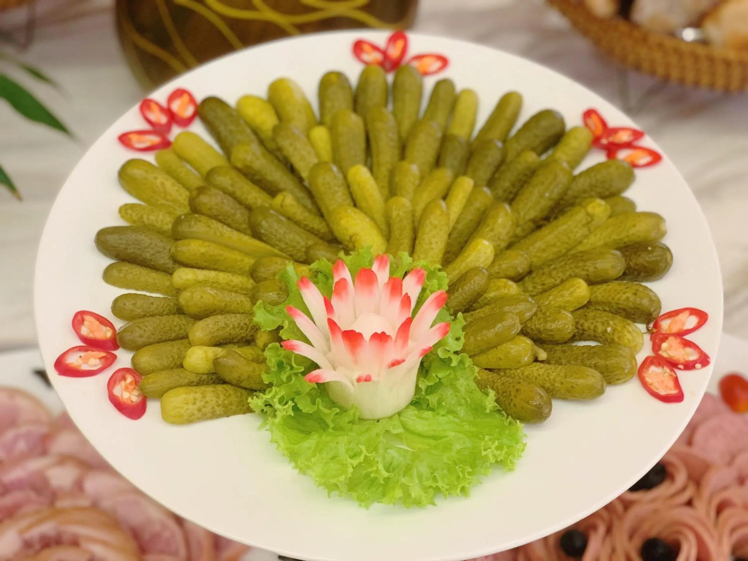 Food and drinks in Muong Thanh Luxury Nhat Le Hotel