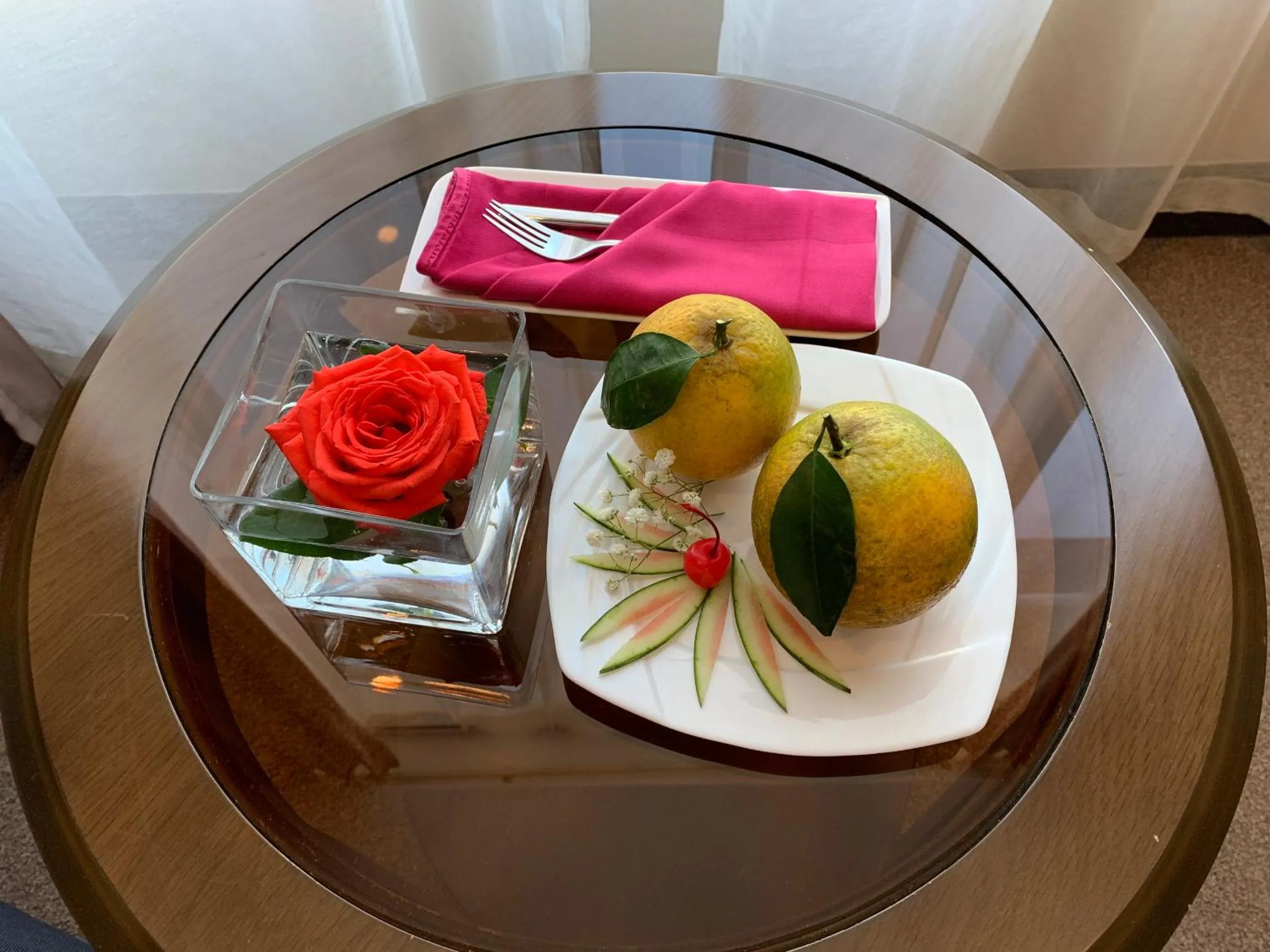 Food and drinks in Muong Thanh Luxury Nhat Le Hotel