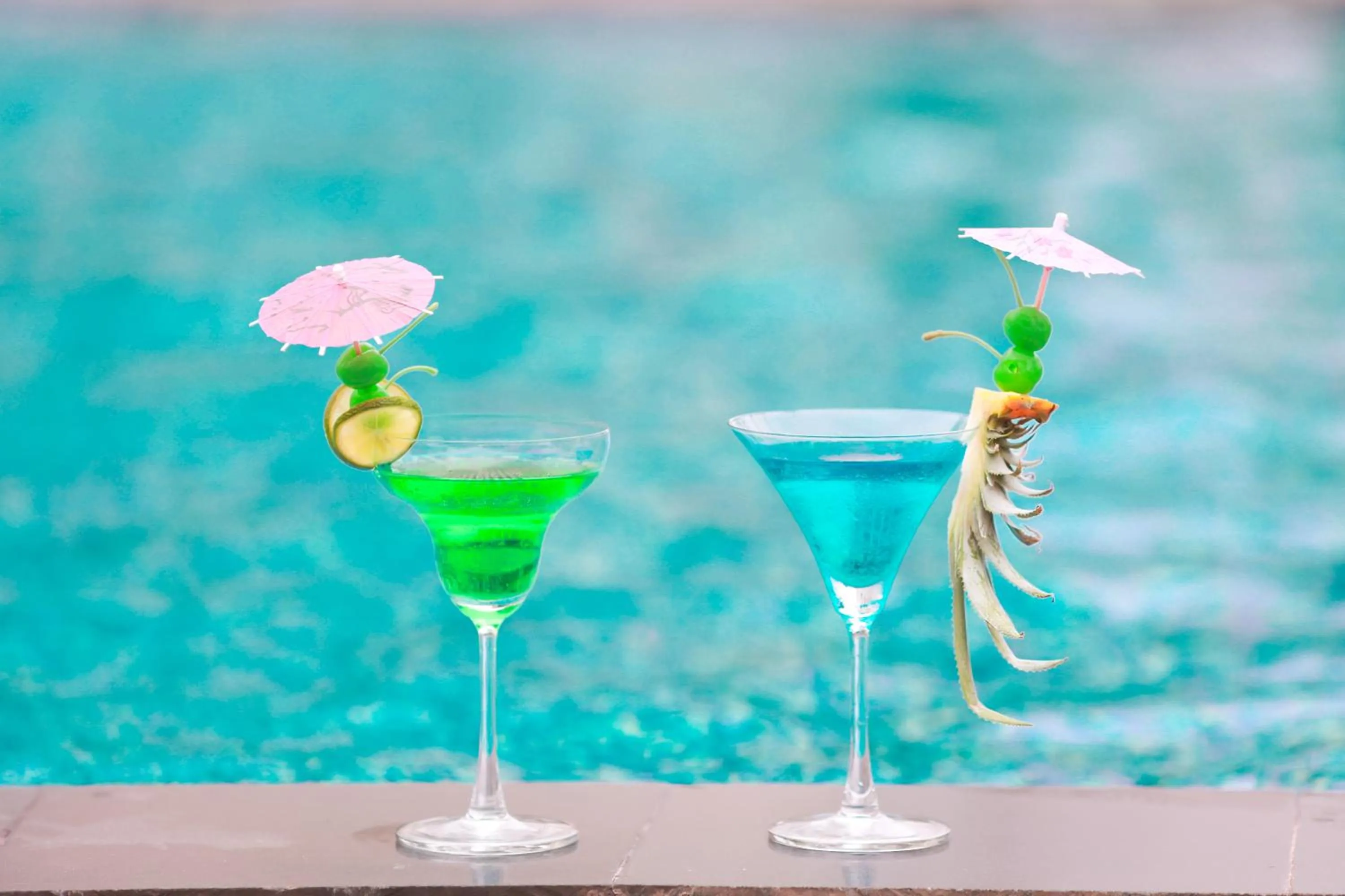 Swimming pool in Muong Thanh Luxury Nhat Le Hotel