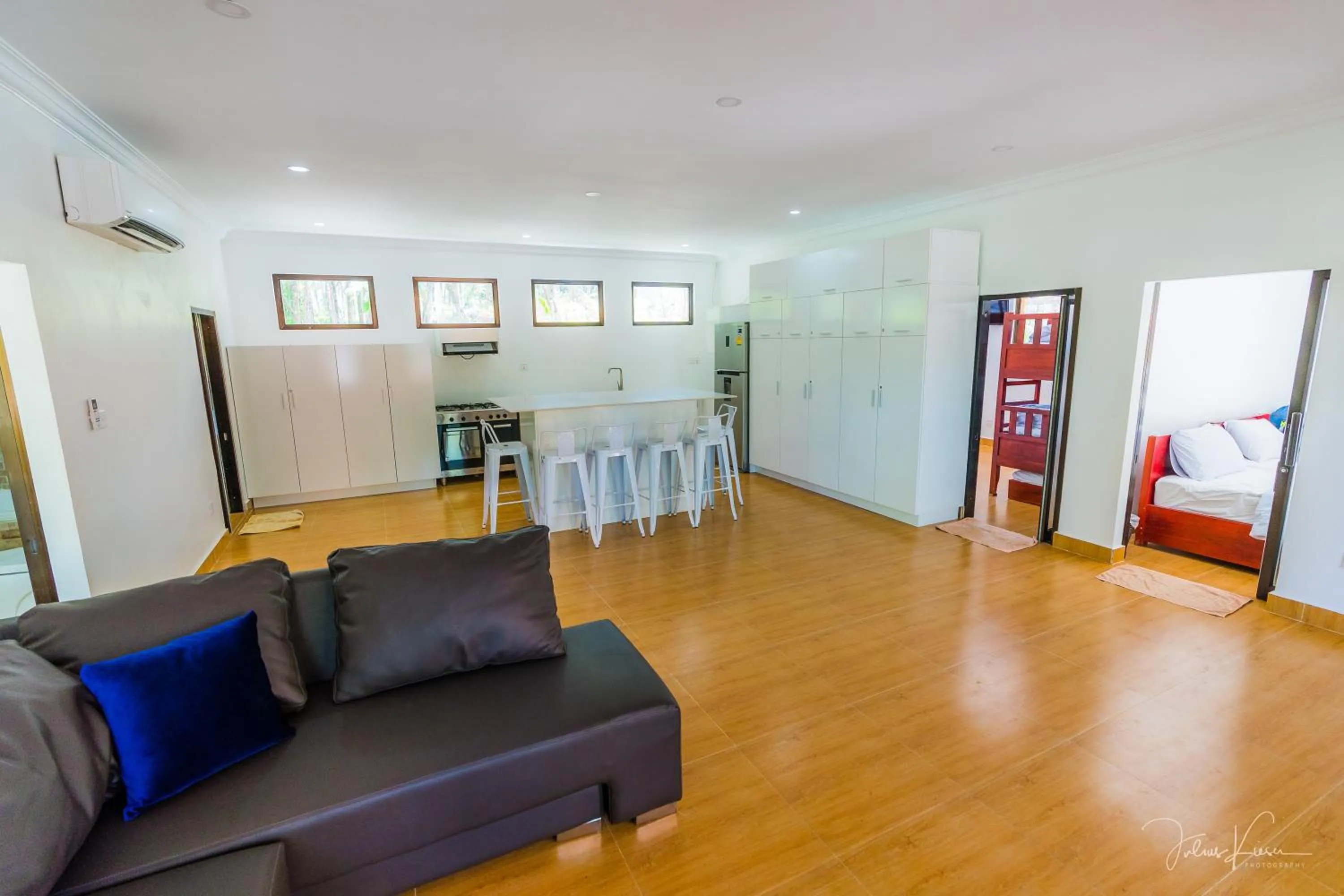 Kitchen or kitchenette in Sol Beach Resort