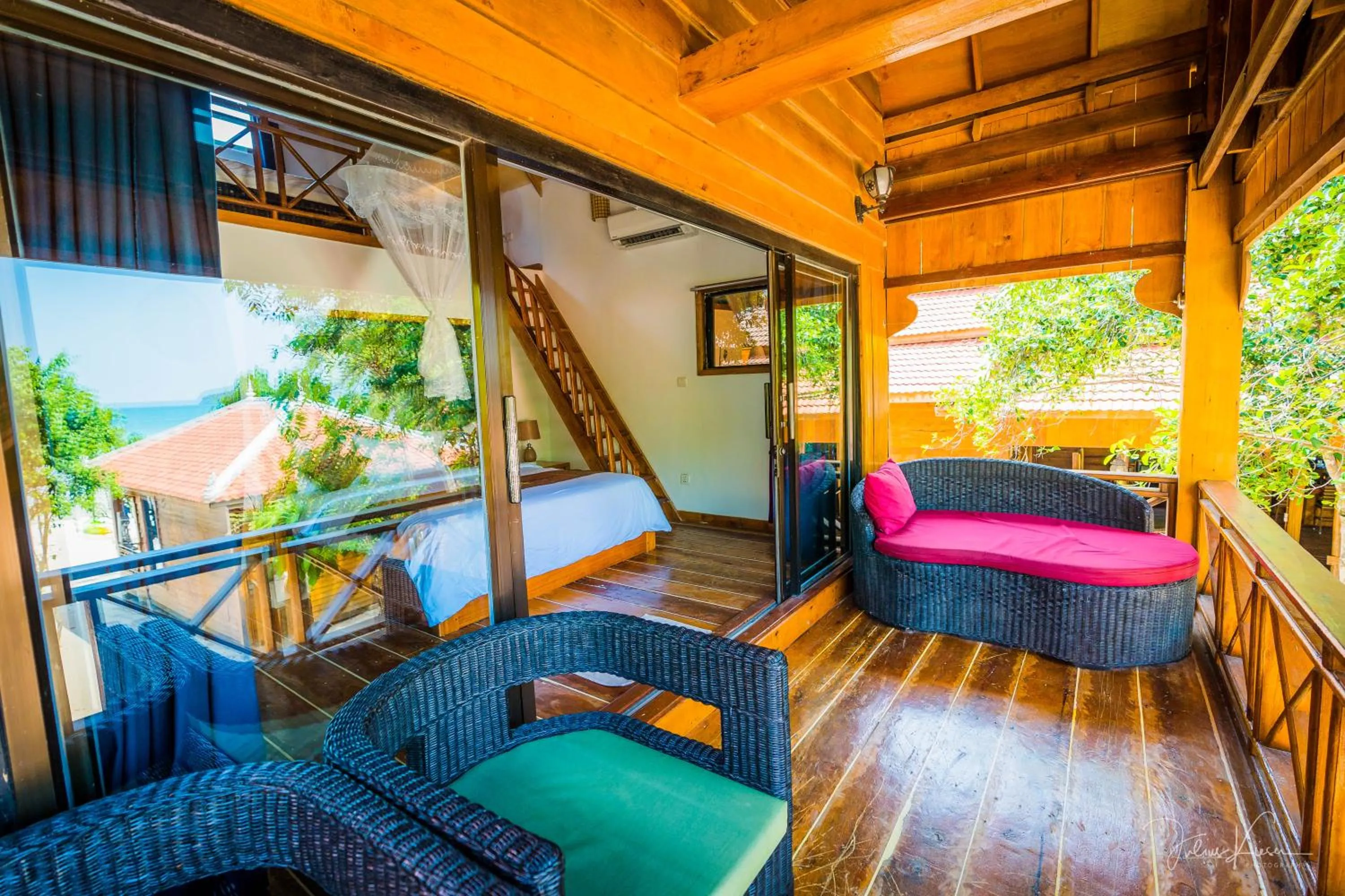 Balcony/Terrace in Sol Beach Resort