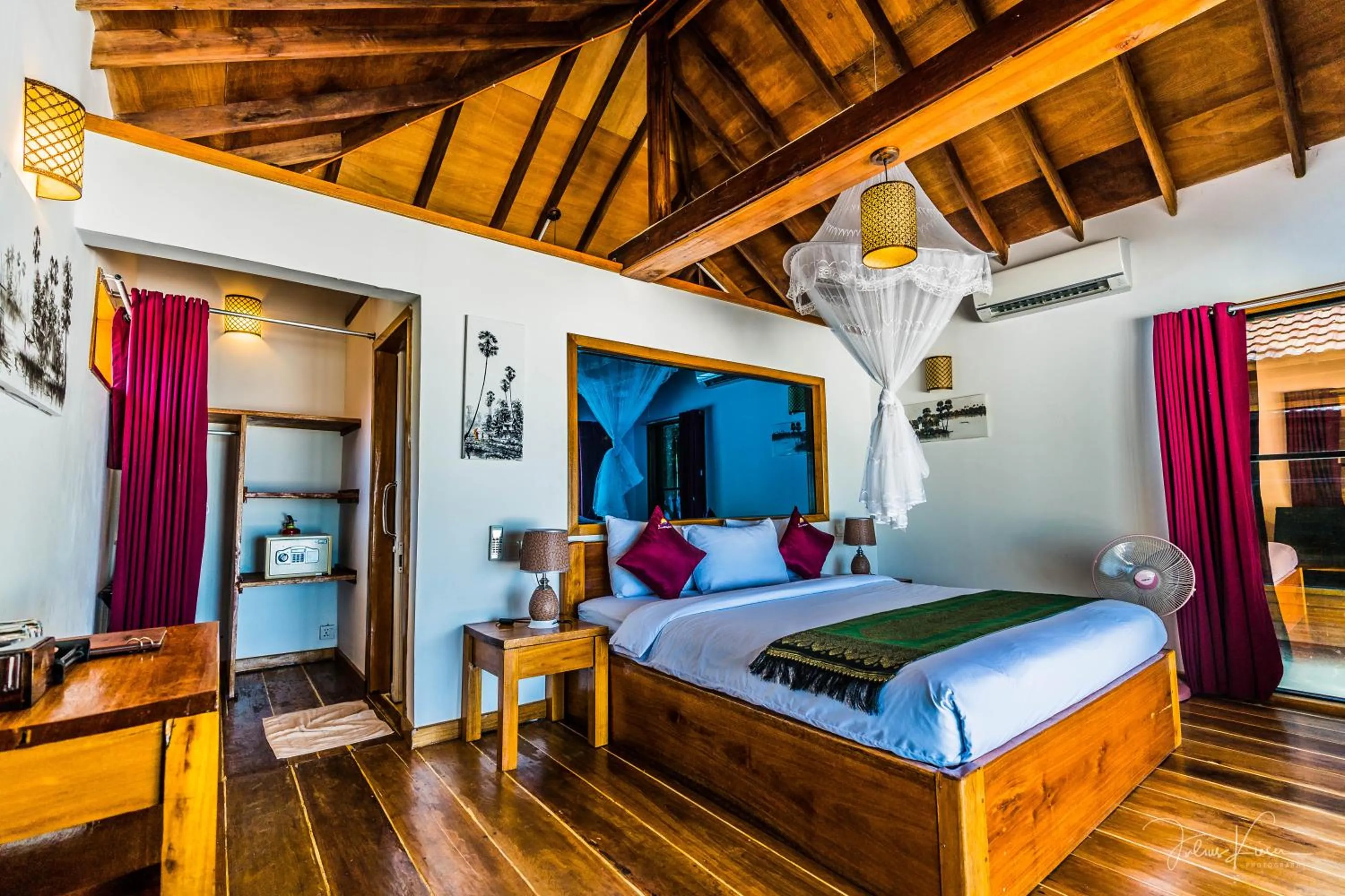 Bed in Sol Beach Resort