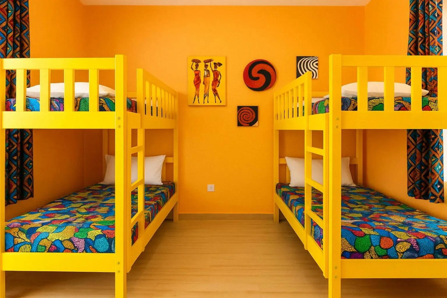 4-Bed Female Dormitory Room - single occupancy in Yambi Guesthouse