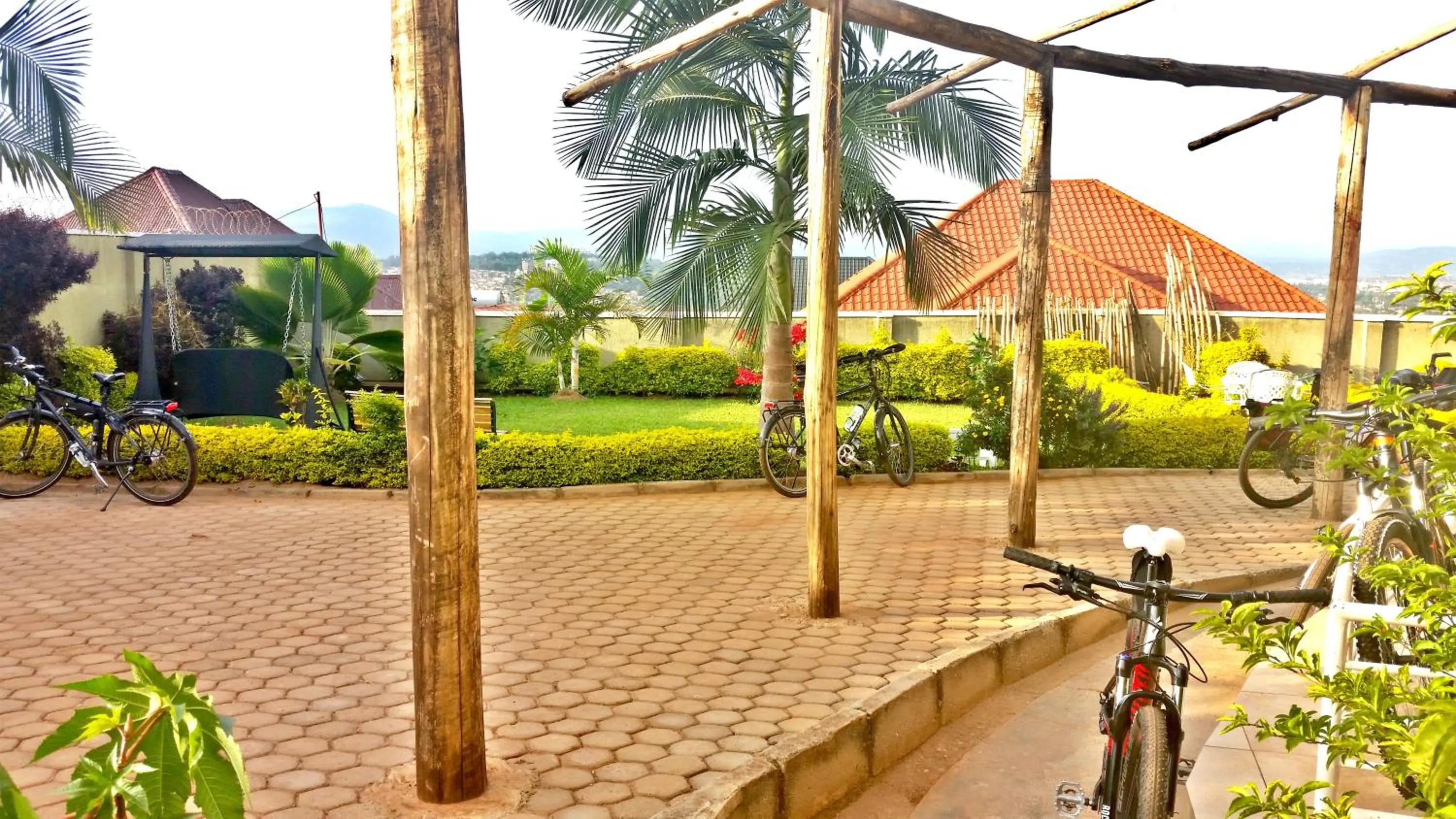 Children play ground in Yambi Guesthouse