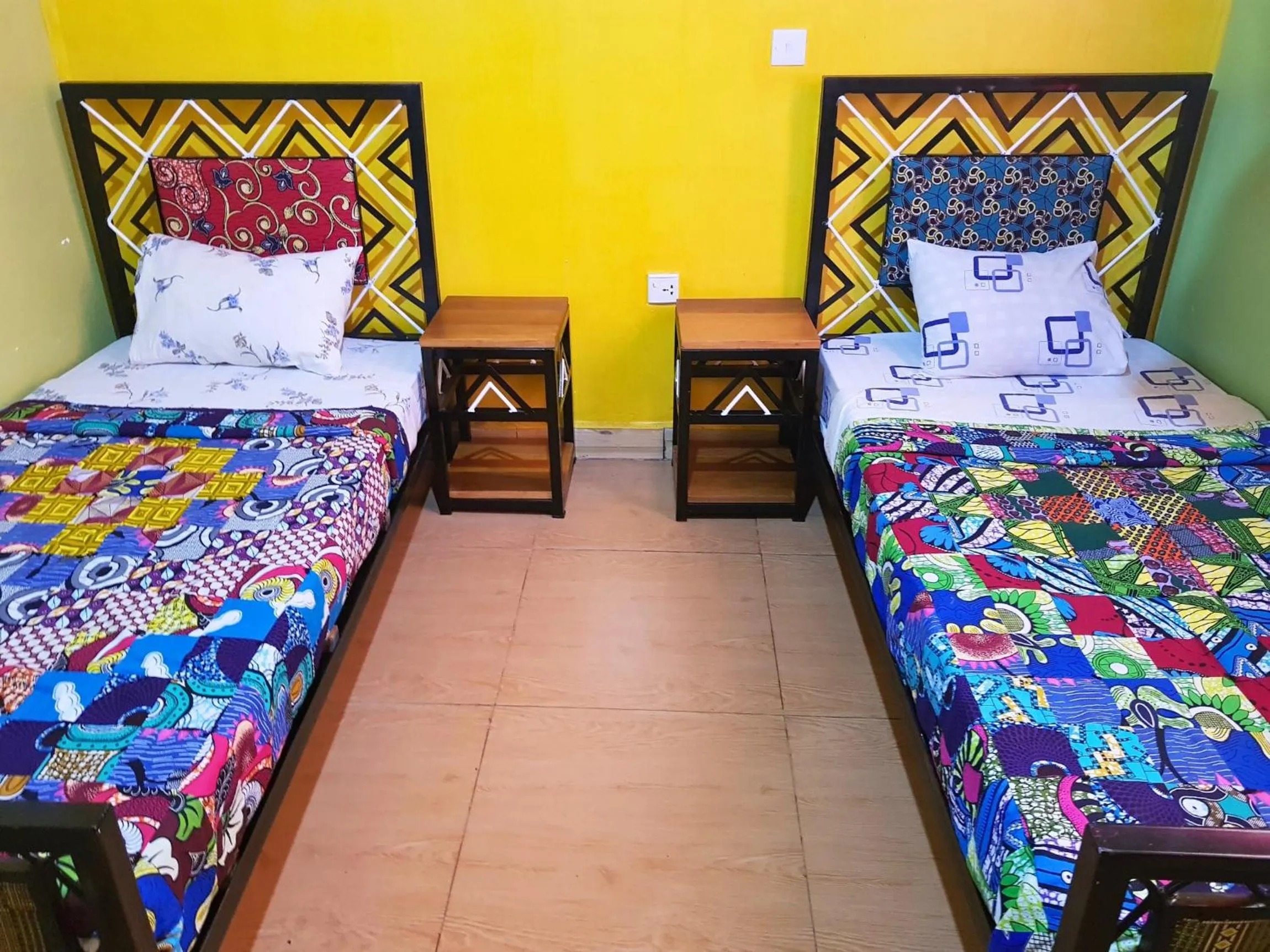 Bed in Yambi Guesthouse