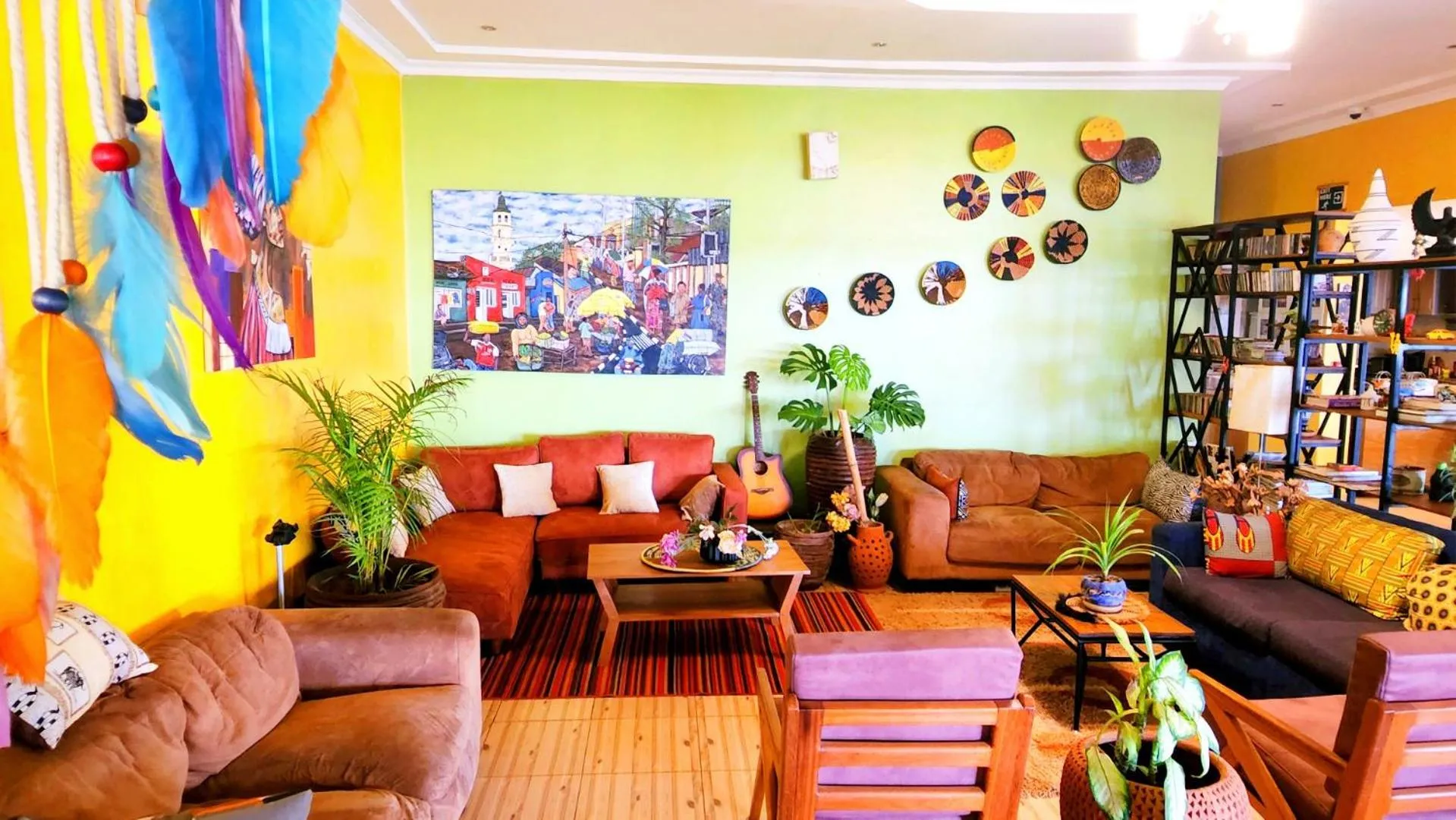 Lounge or bar in Yambi Guesthouse