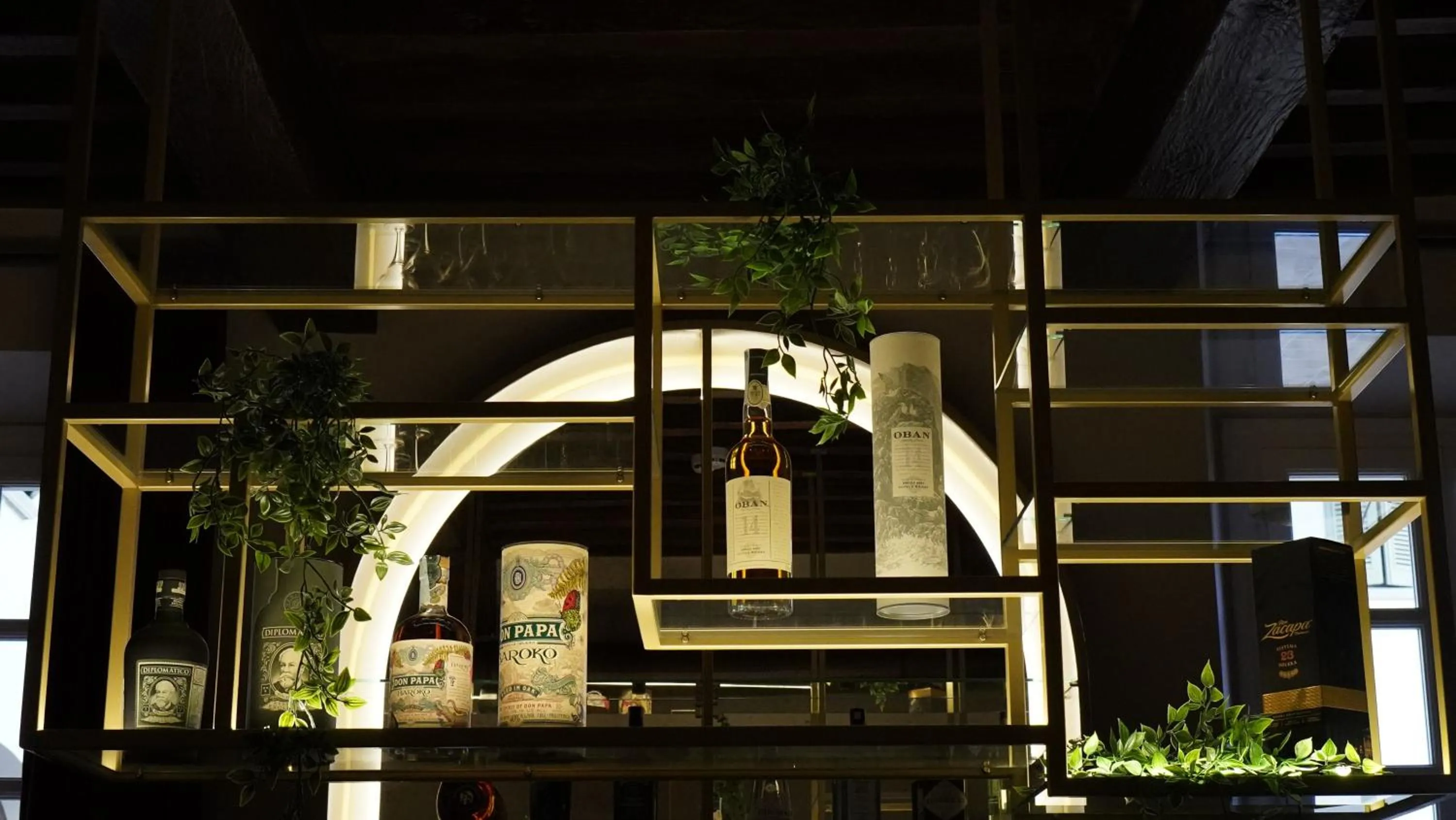 Lounge or bar in Locanda del lupo