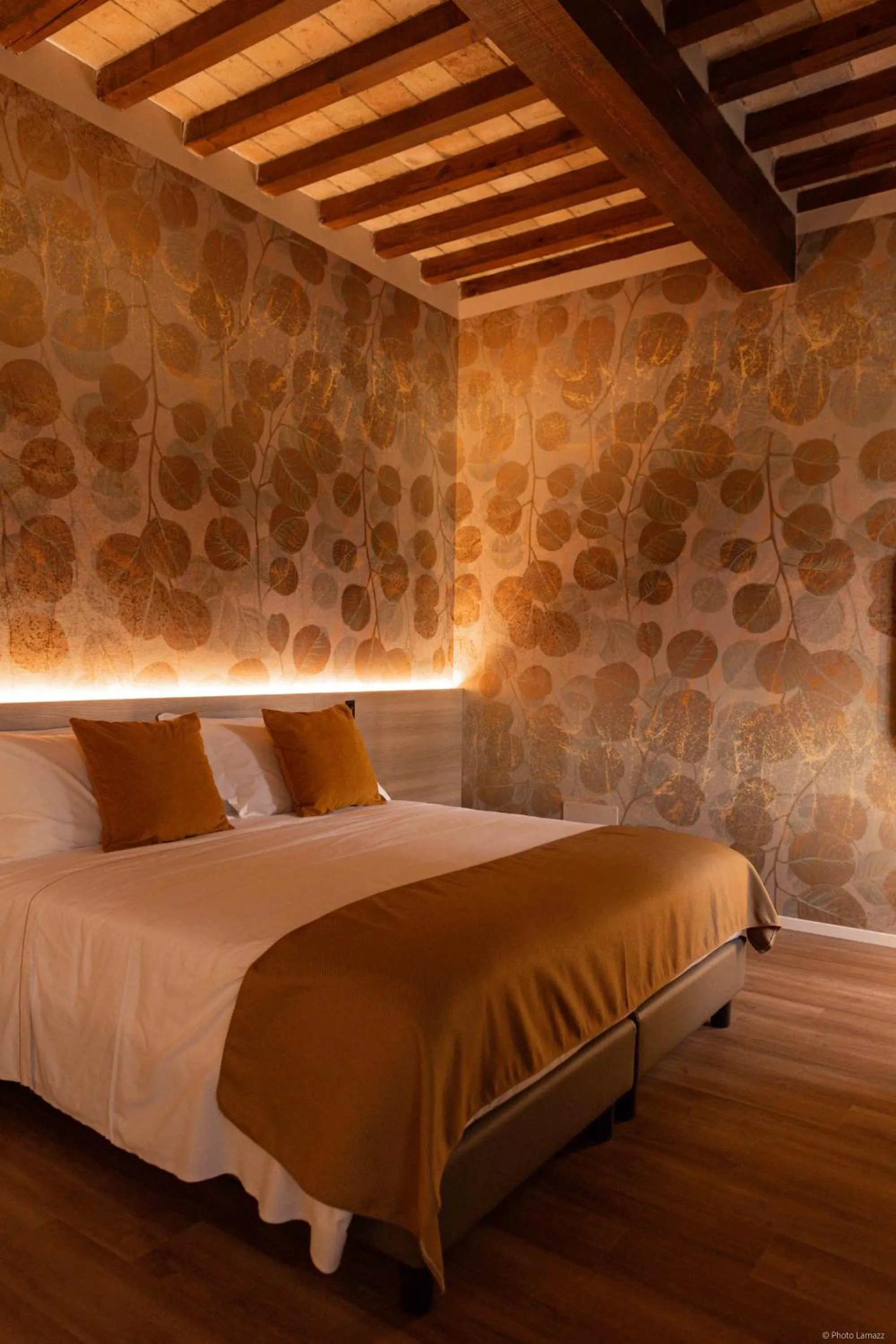 Bed in Locanda del lupo