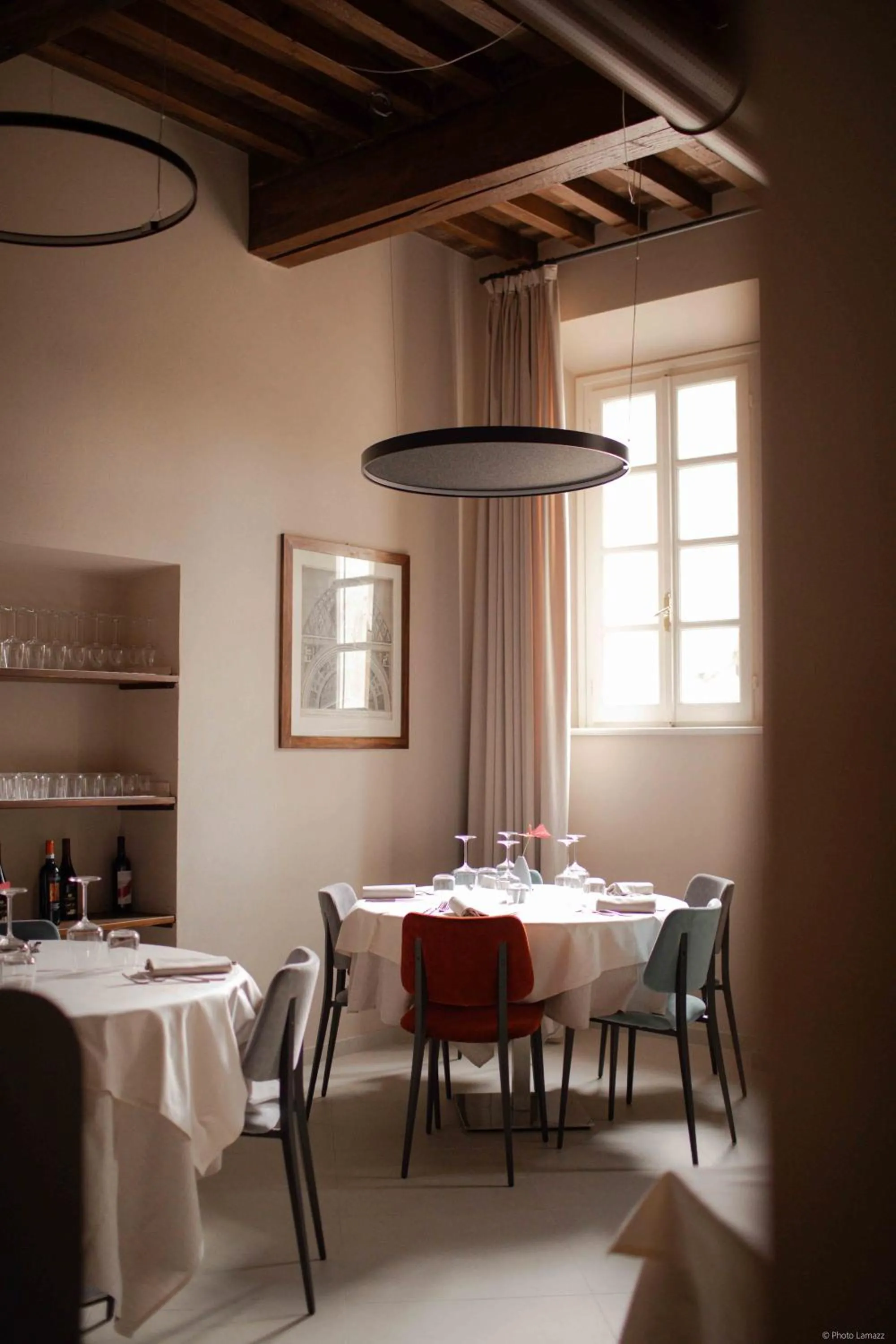Dining area in Locanda del lupo