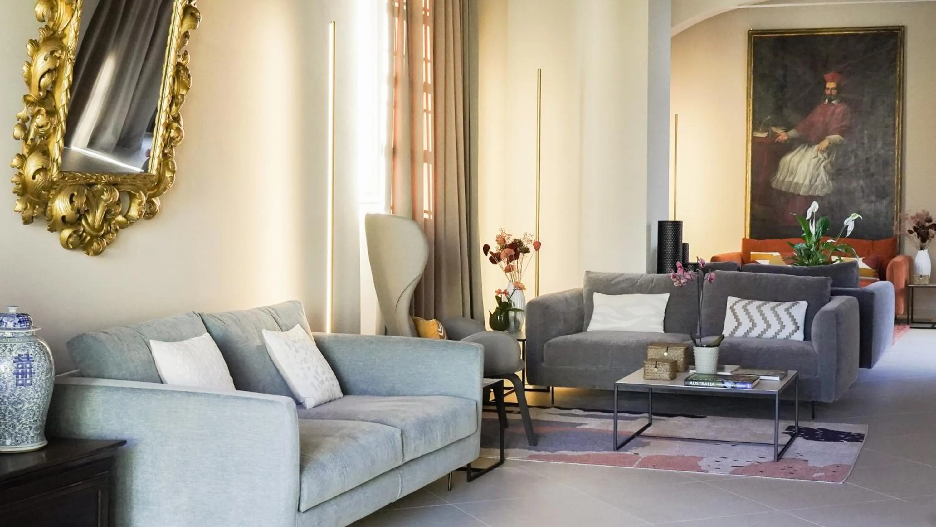 Living room in Locanda del lupo
