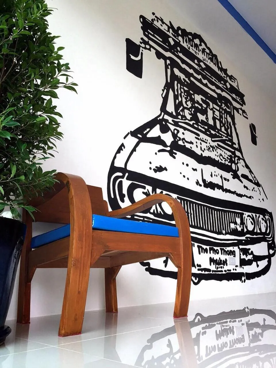 Seating area in The Pho Thong Phuket