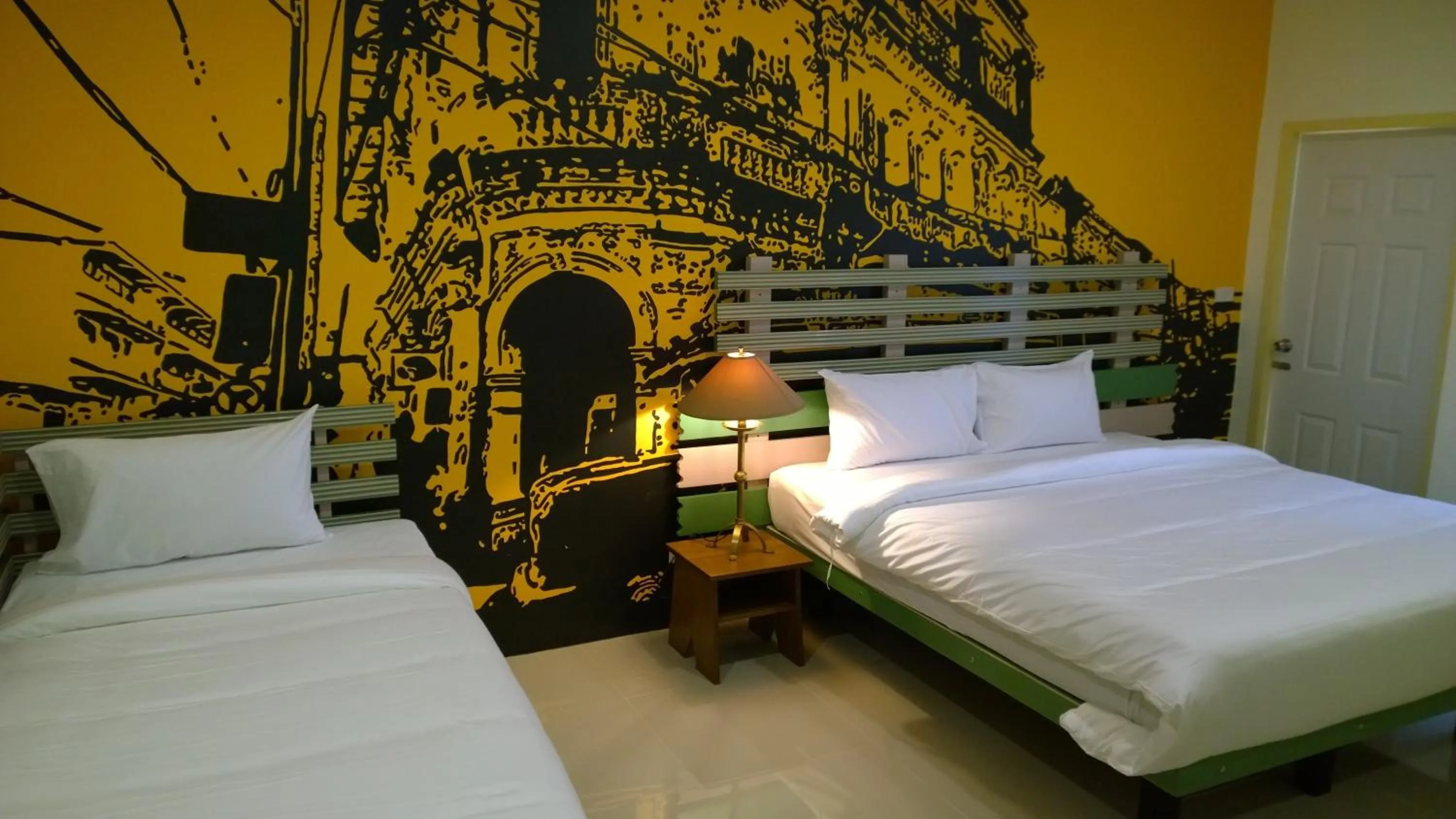 Photo of the whole room, Bed in The Pho Thong Phuket