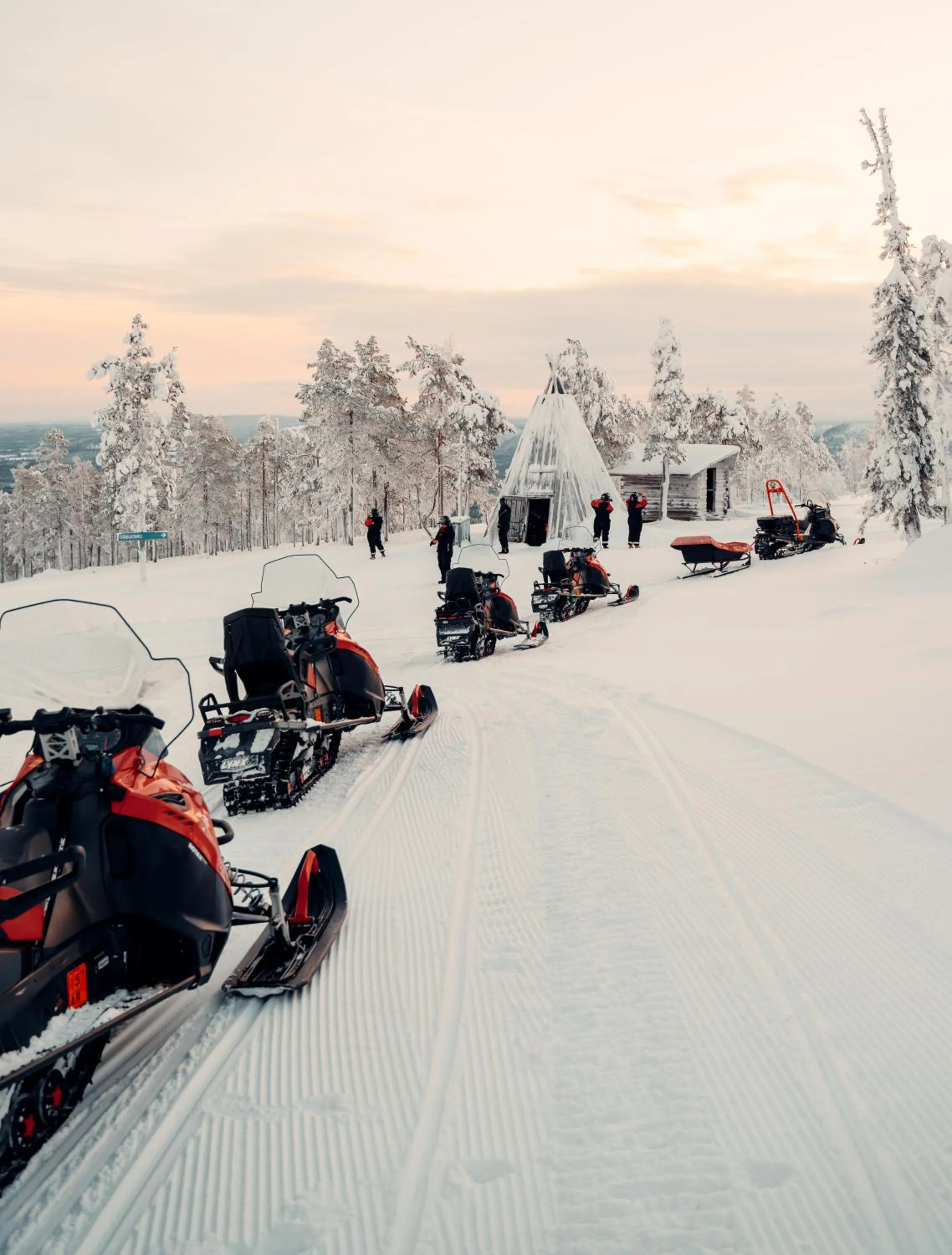 Natural landscape in Hotelli Suomutunturi