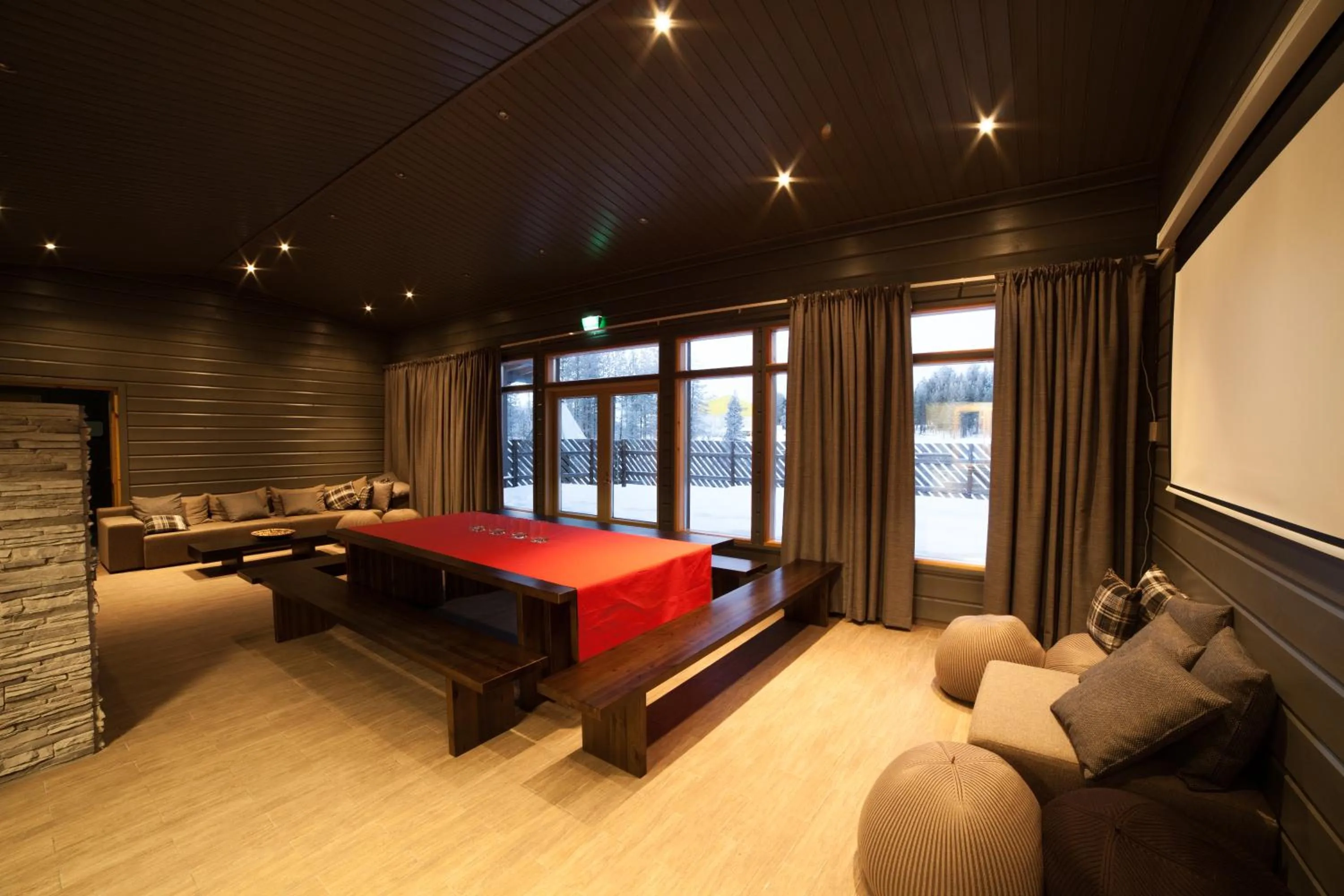 Winter in Hotelli Suomutunturi