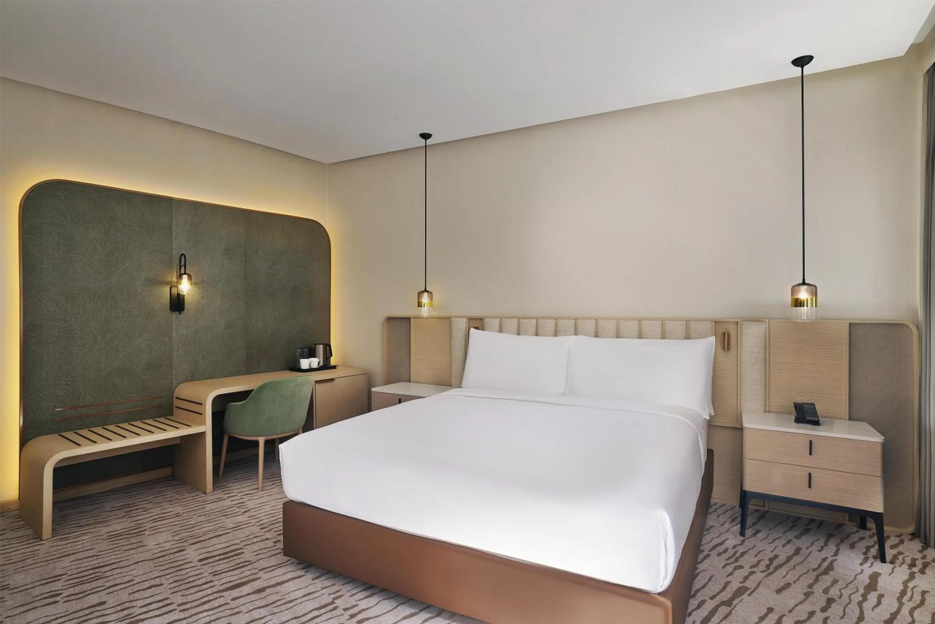 Bed in Diyar Ajwa, Tapestry Collection By Hilton