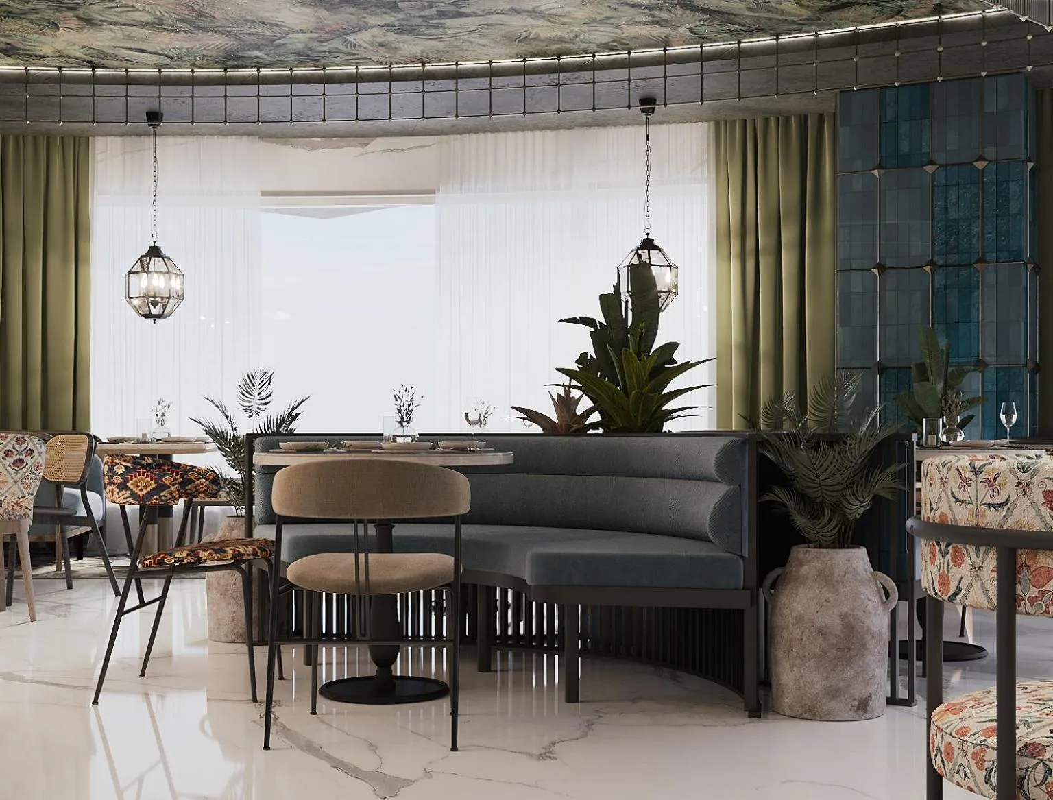 Restaurant/places to eat in Diyar Ajwa, Tapestry Collection By Hilton