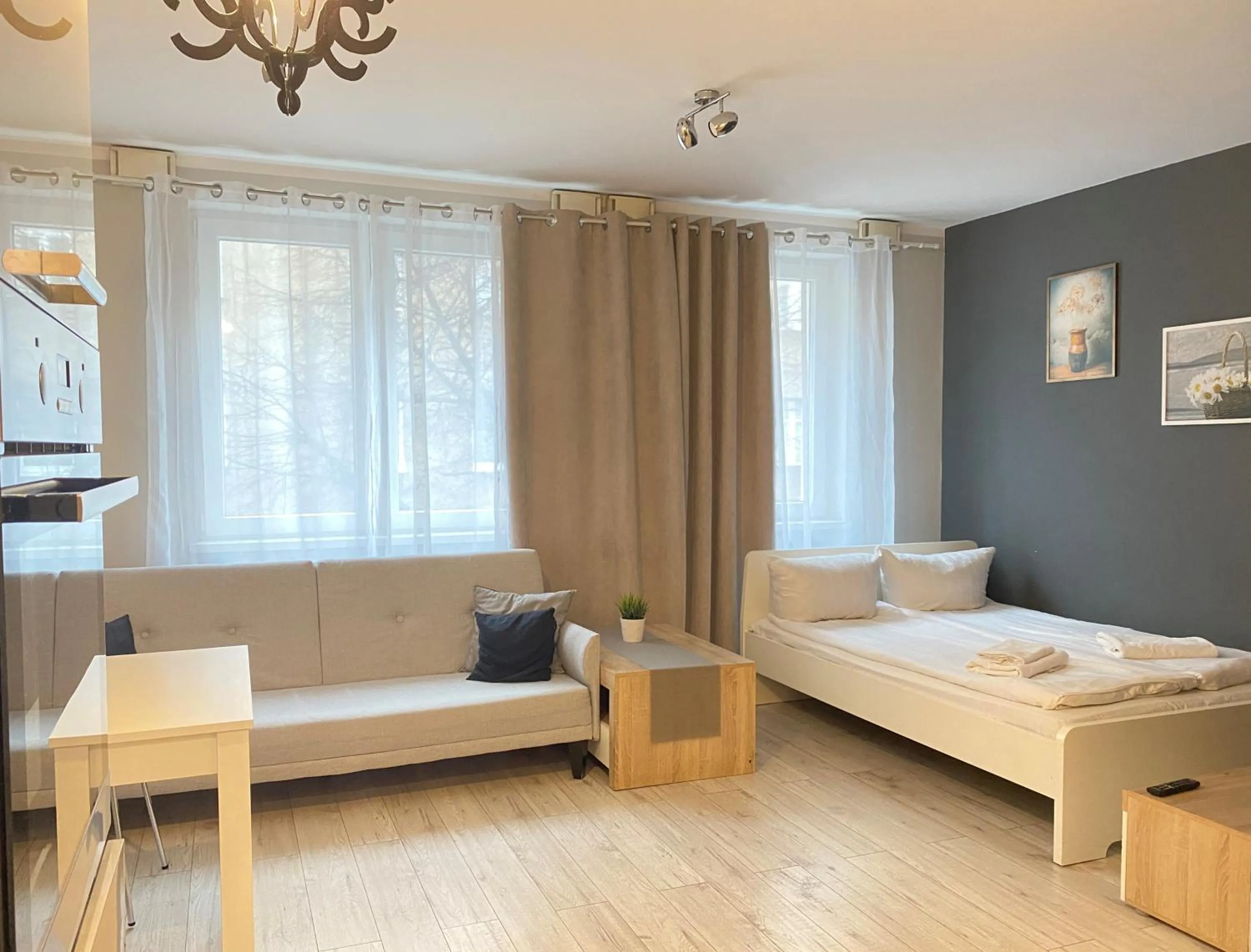 Bed in Apartamenty Residence Aparthotel