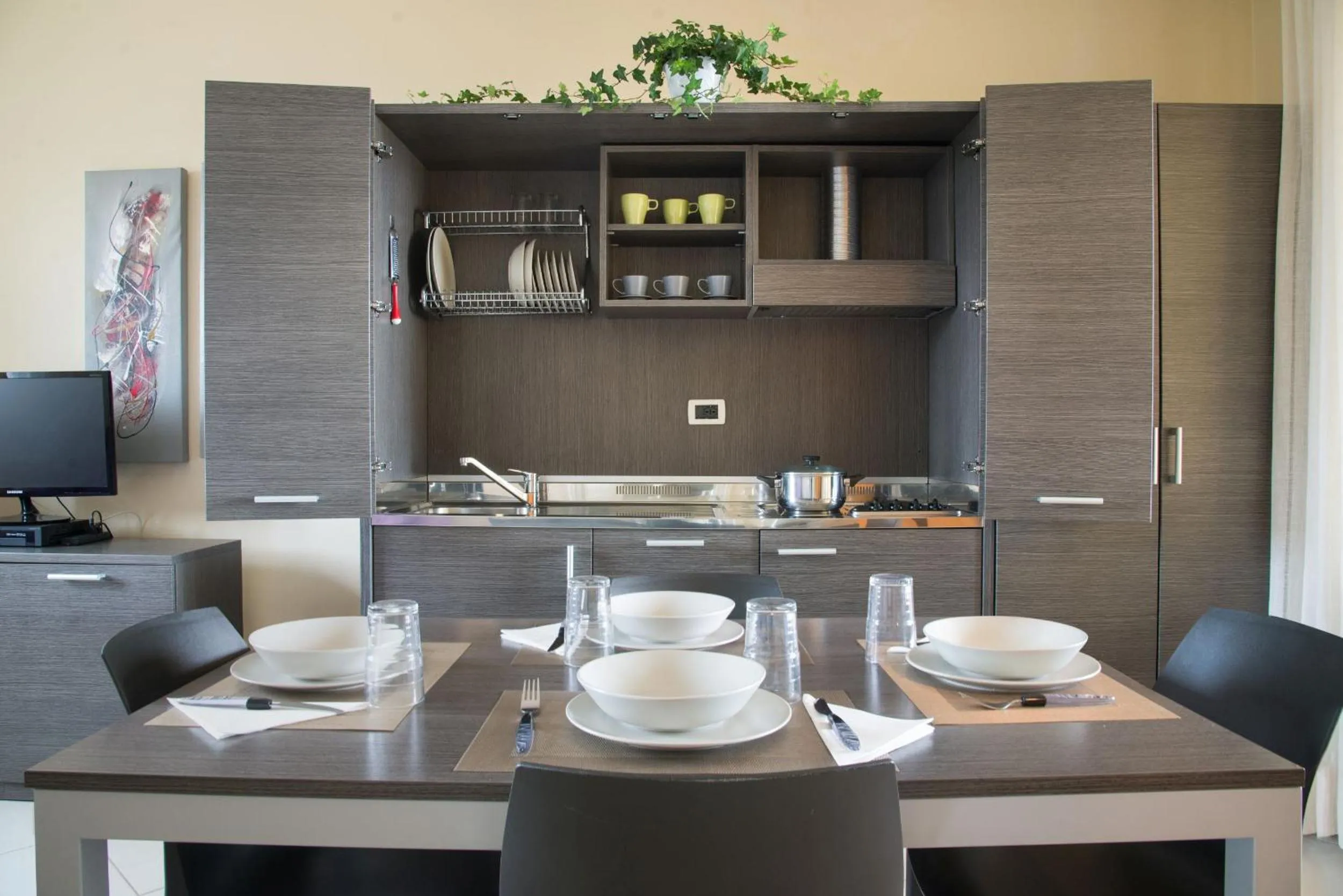 Kitchen or kitchenette in Residence Colombo