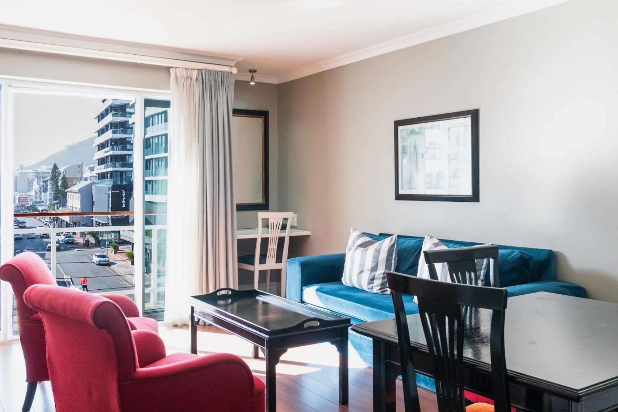 Seating area in The Bantry Aparthotel by Totalstay