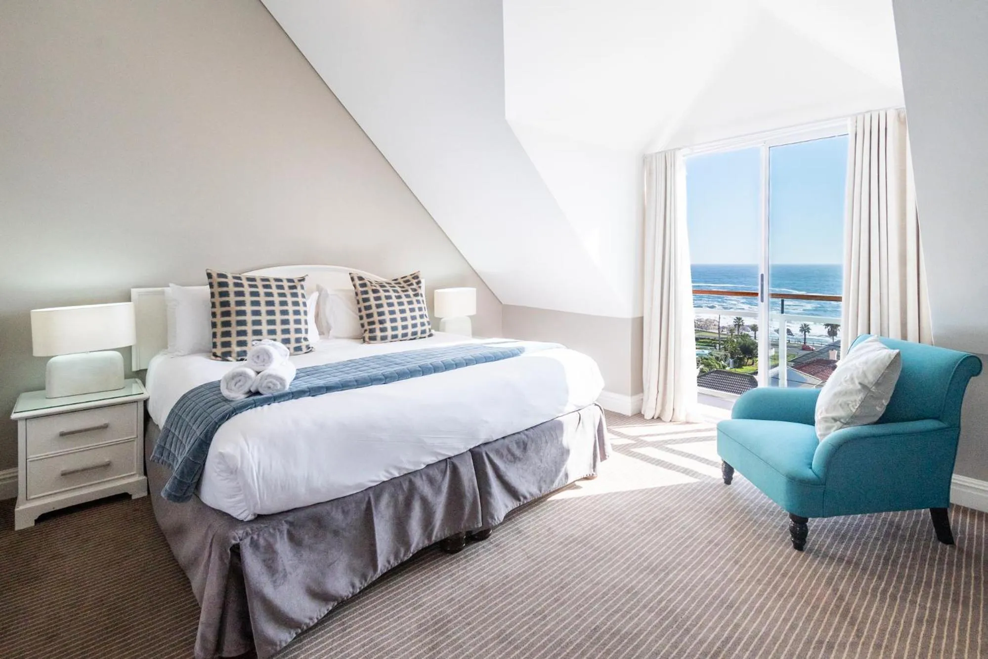 Bedroom, Bed in The Bantry Aparthotel by Totalstay