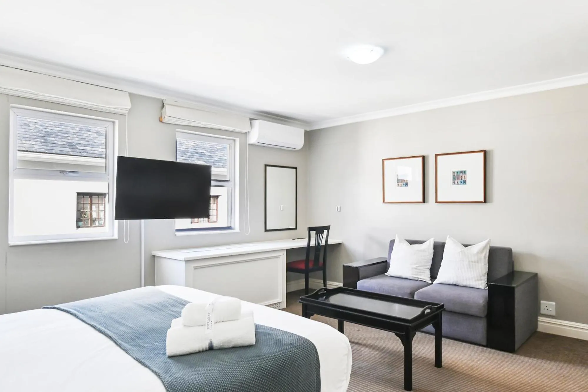 Bedroom, Bed in The Bantry Aparthotel by Totalstay