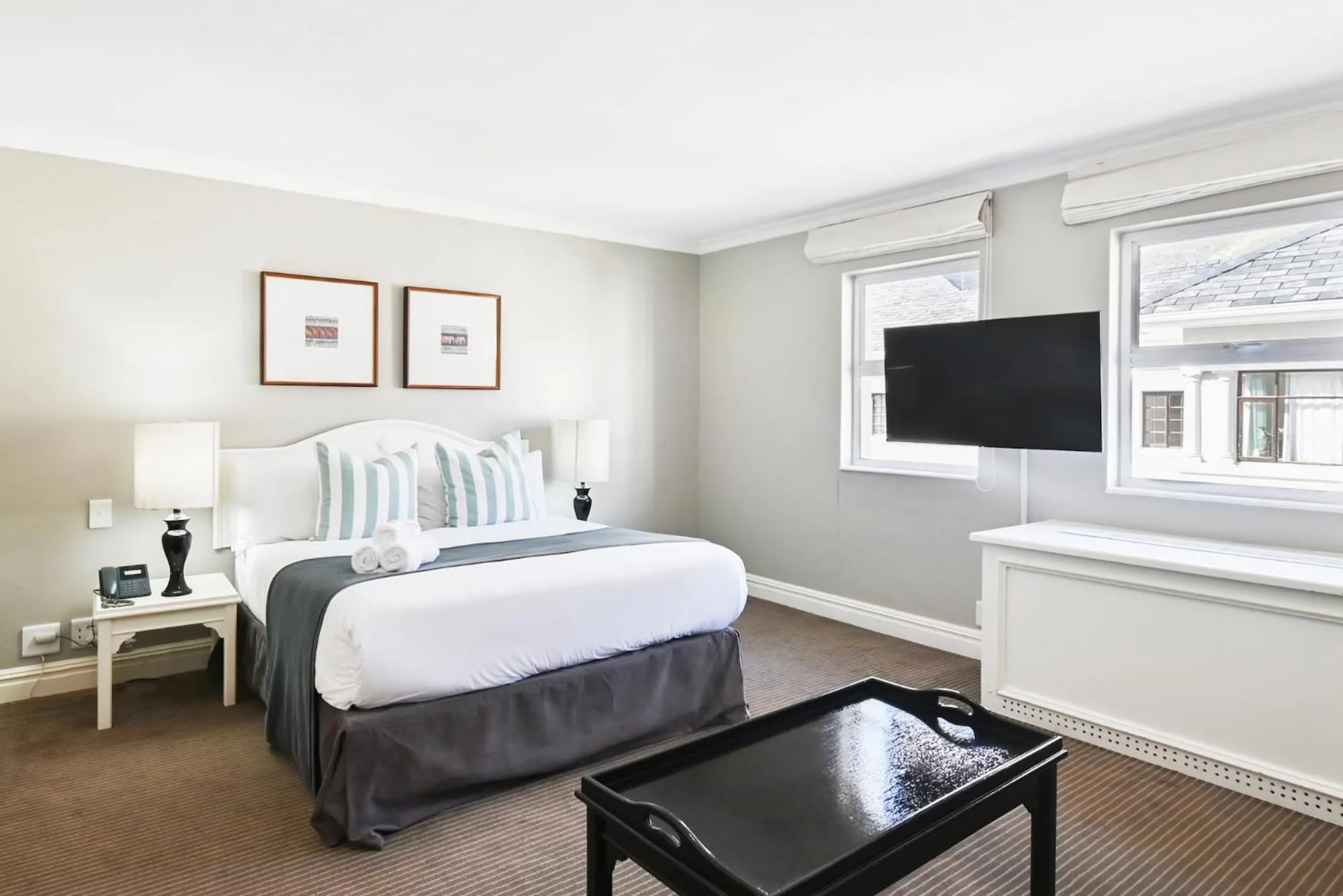 Bedroom, Bed in The Bantry Aparthotel by Totalstay