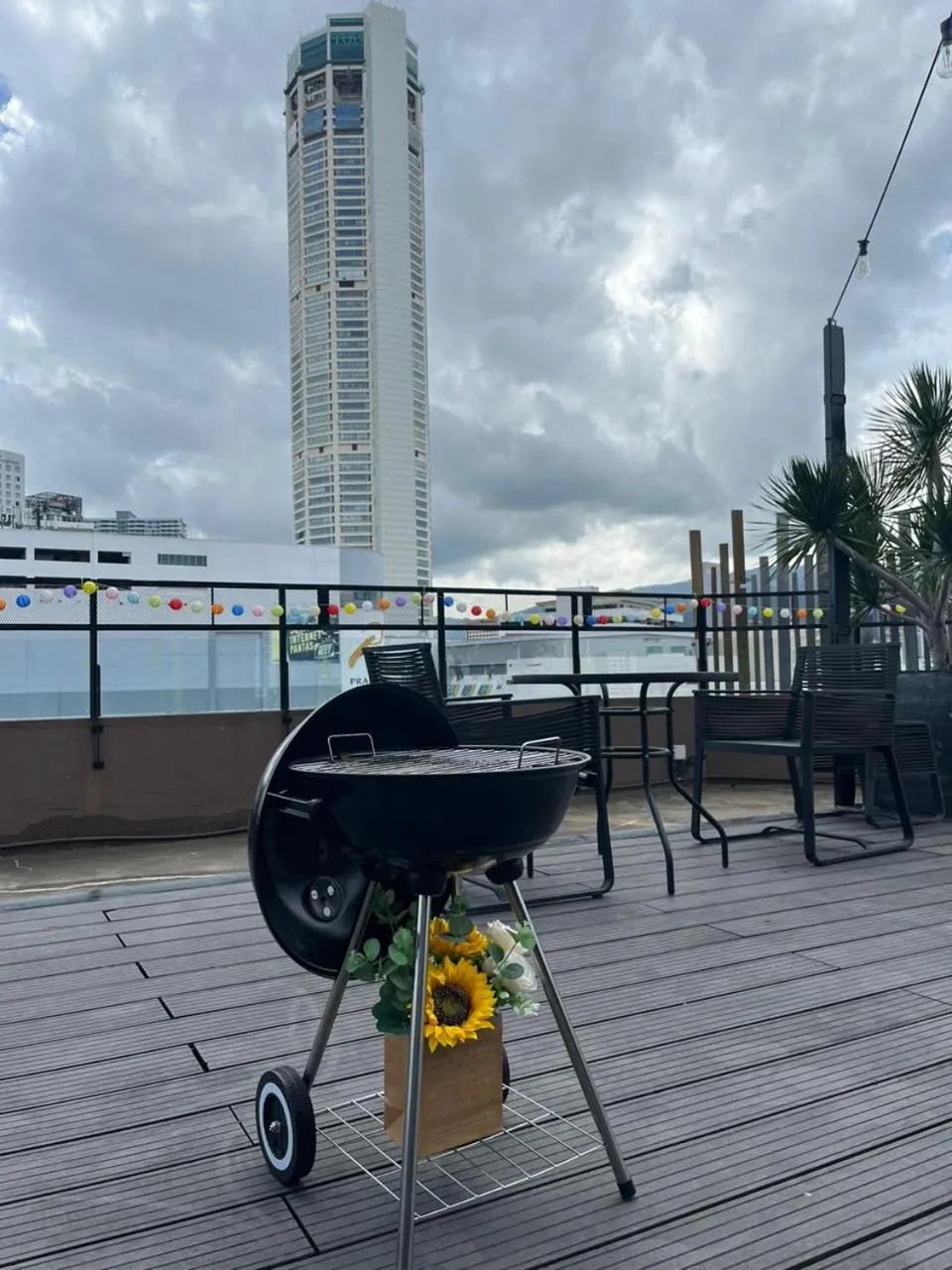 BBQ facilities in Le Dream Boutique Hotel