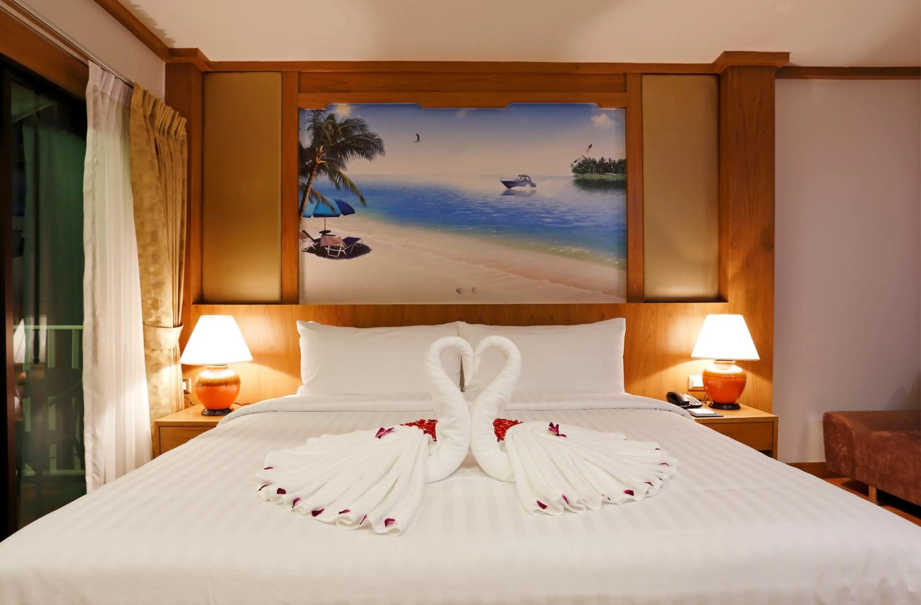 Photo of the whole room, Bed in Chabana Resort Bang-tao Beach Phuket- SHA Extra Plus