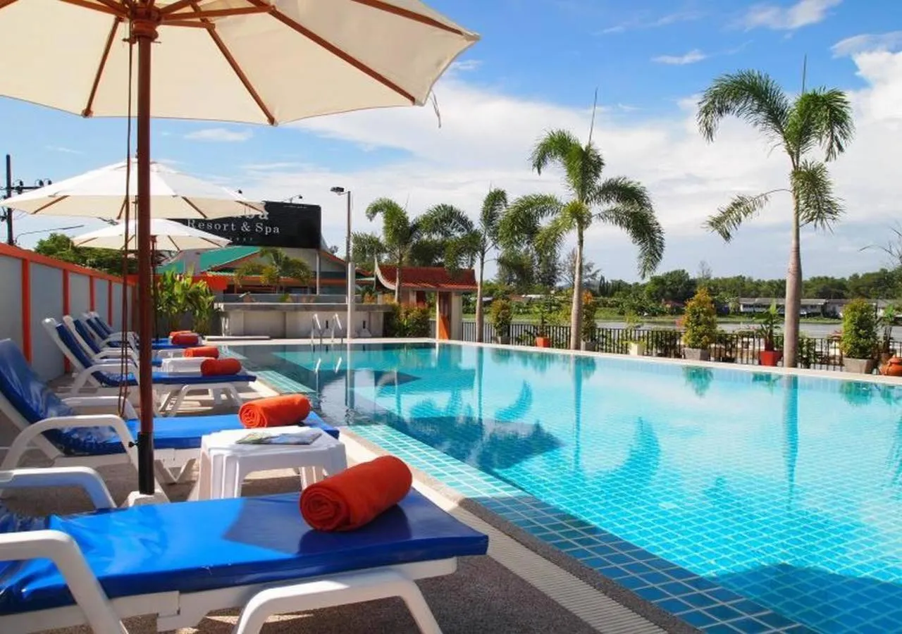 Swimming pool in Chabana Resort Bang-tao Beach Phuket- SHA Extra Plus