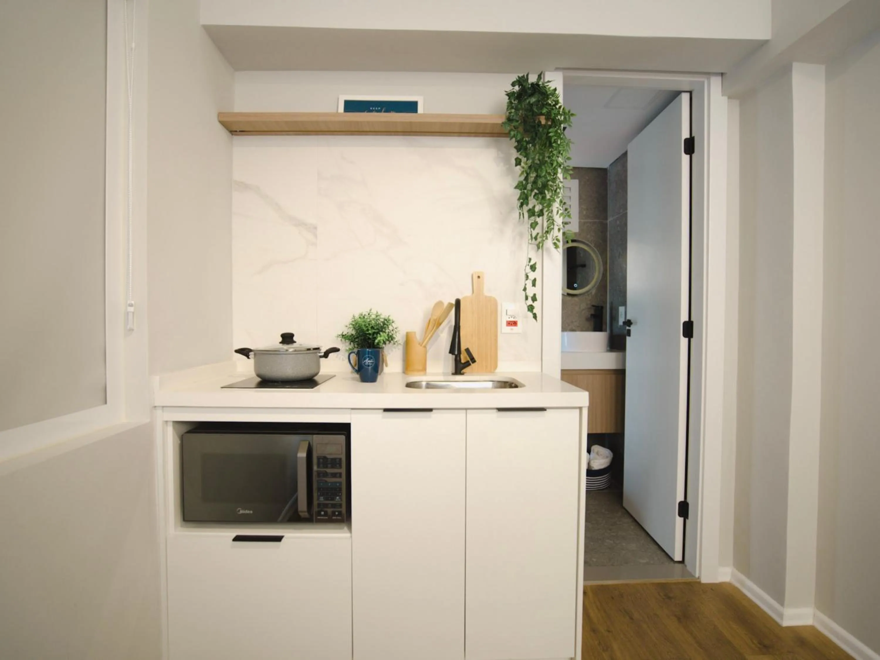 Kitchen or kitchenette in Apê Itaim Bibi - Soft Opening