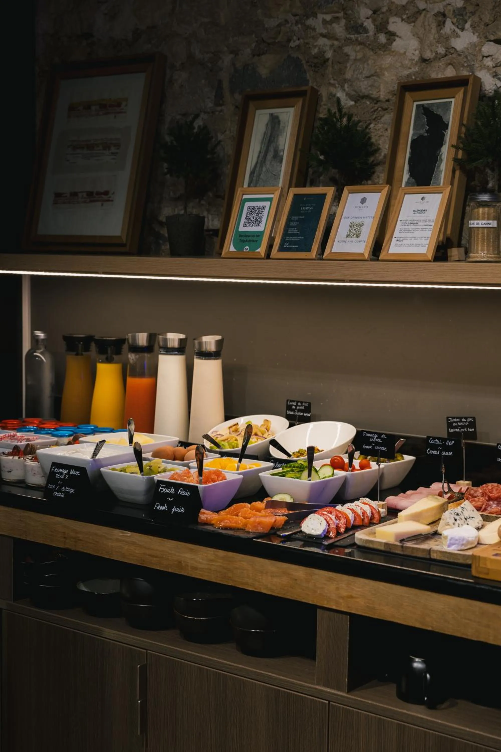 Breakfast in Hôtel Opéra Liège
