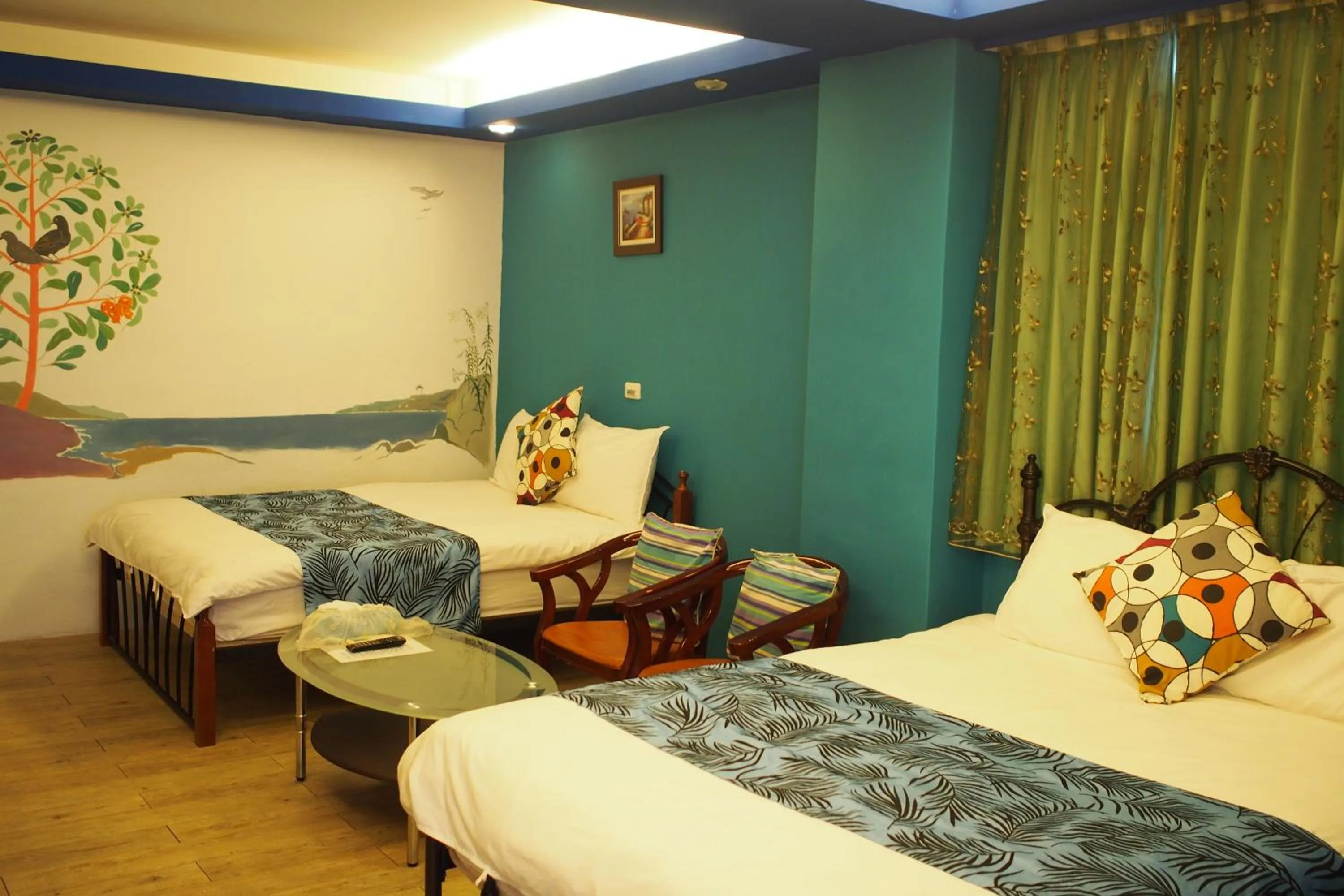 Bed in Shengtuolini B&B