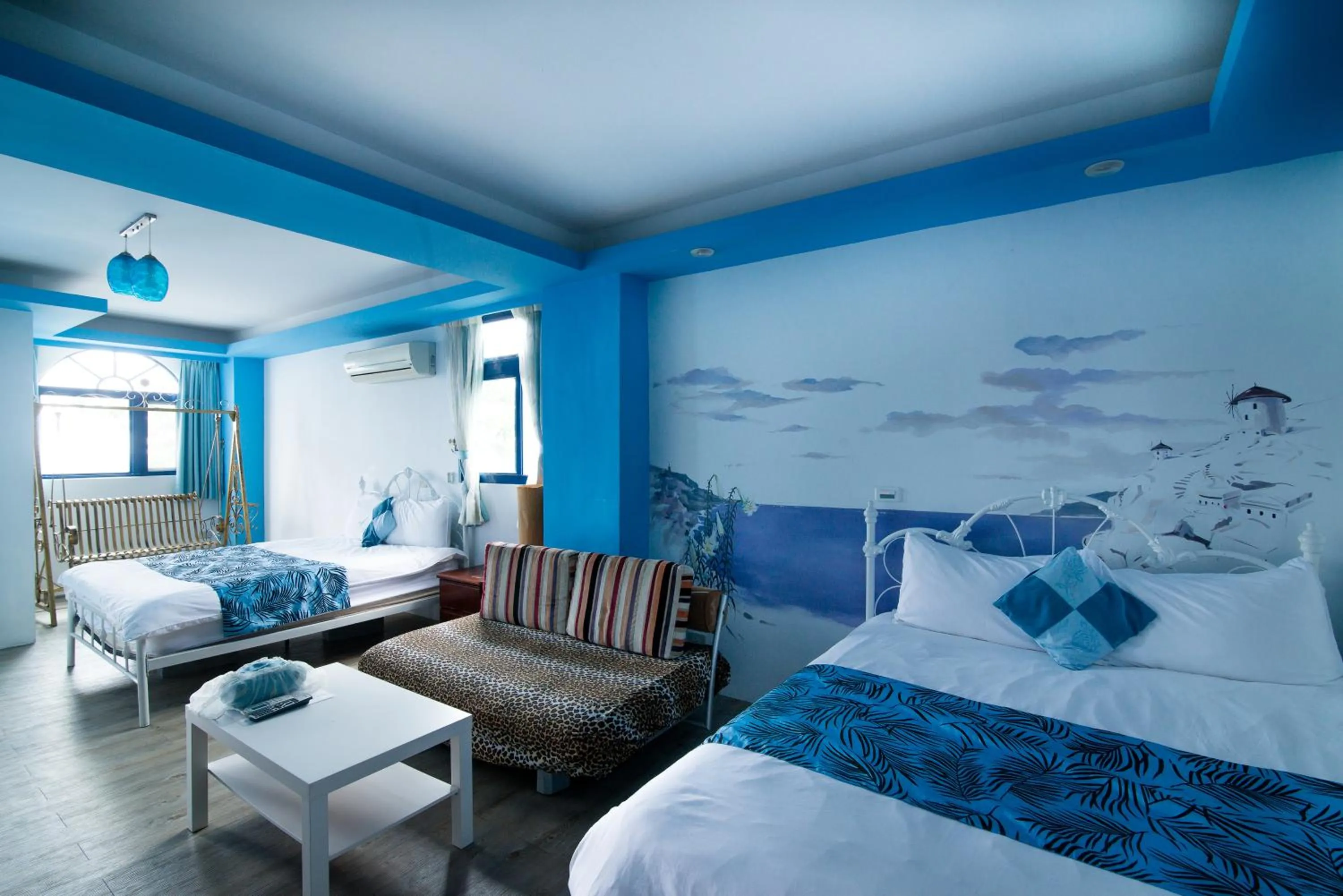 Bed in Shengtuolini B&B