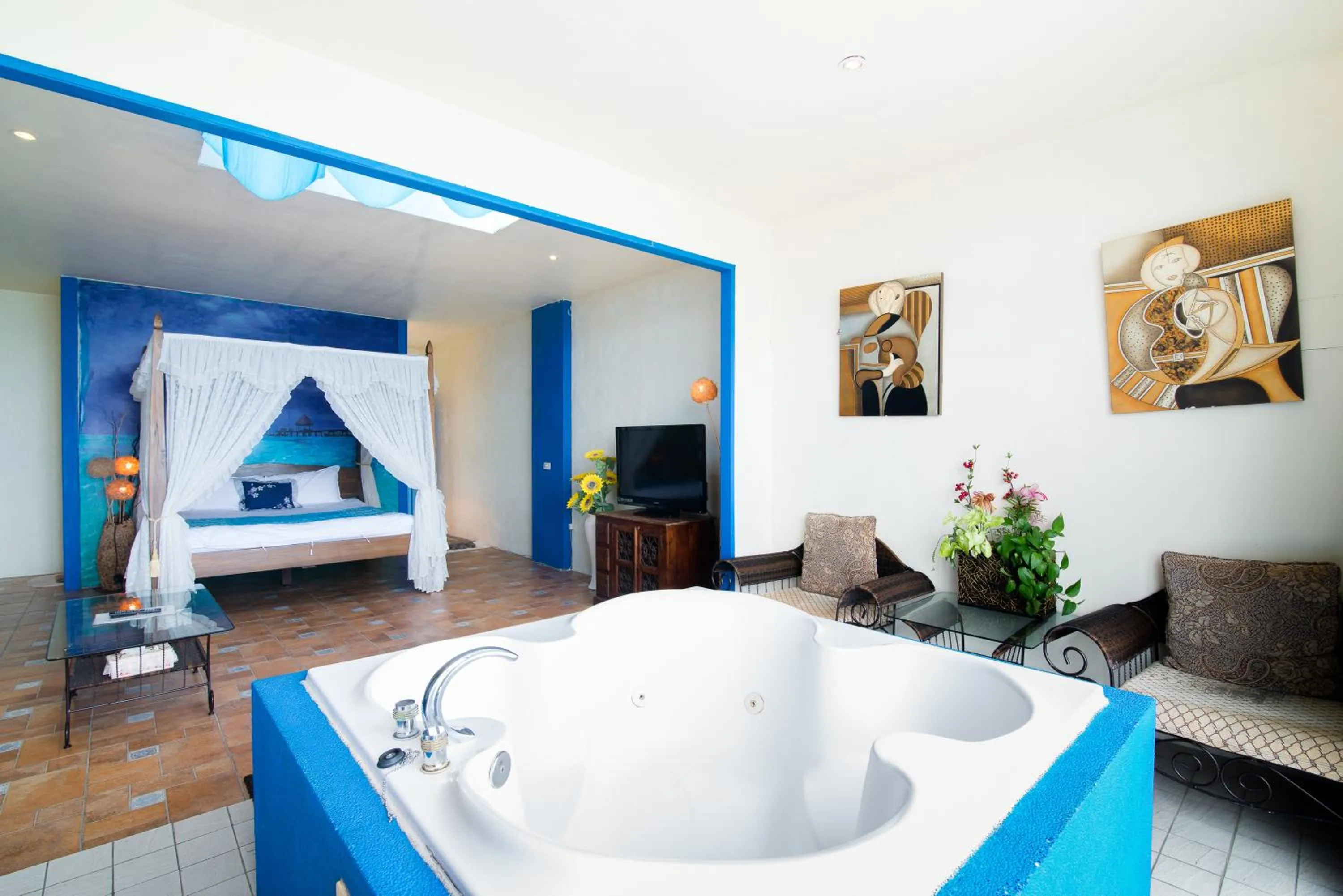 Bed in Shengtuolini B&B