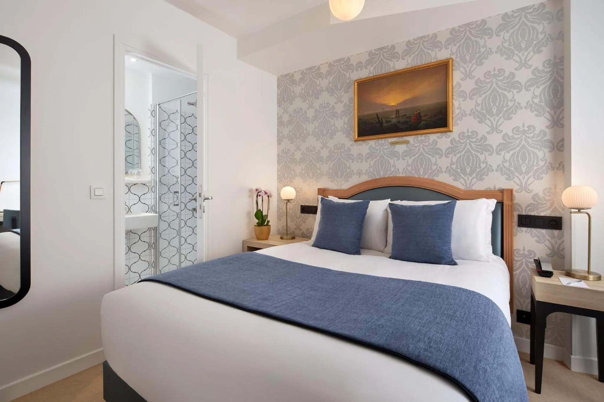 Bedroom, Bed in Hotel Villa Romantic & Spa