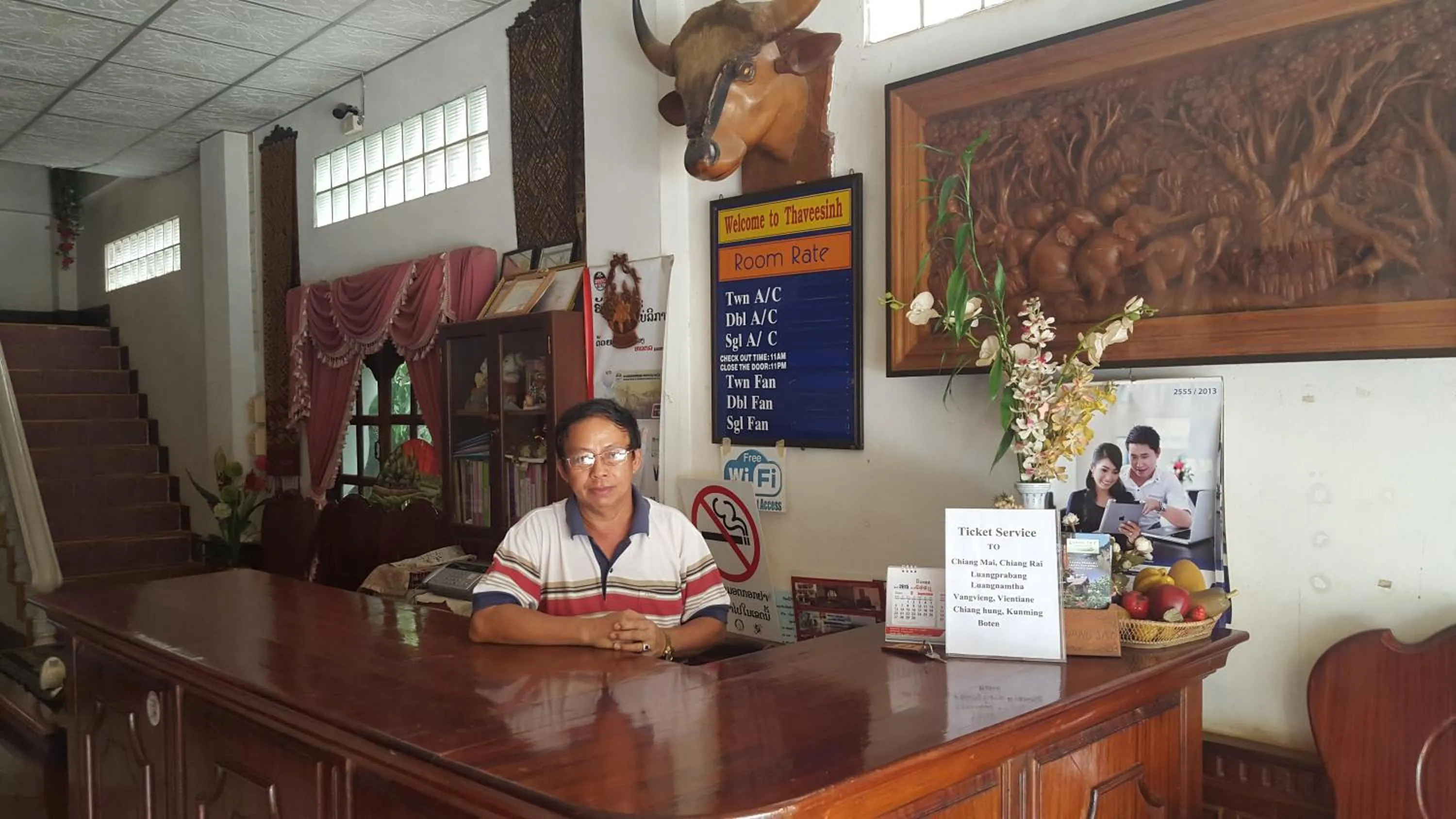 Staff in Thaveesinh Hotel