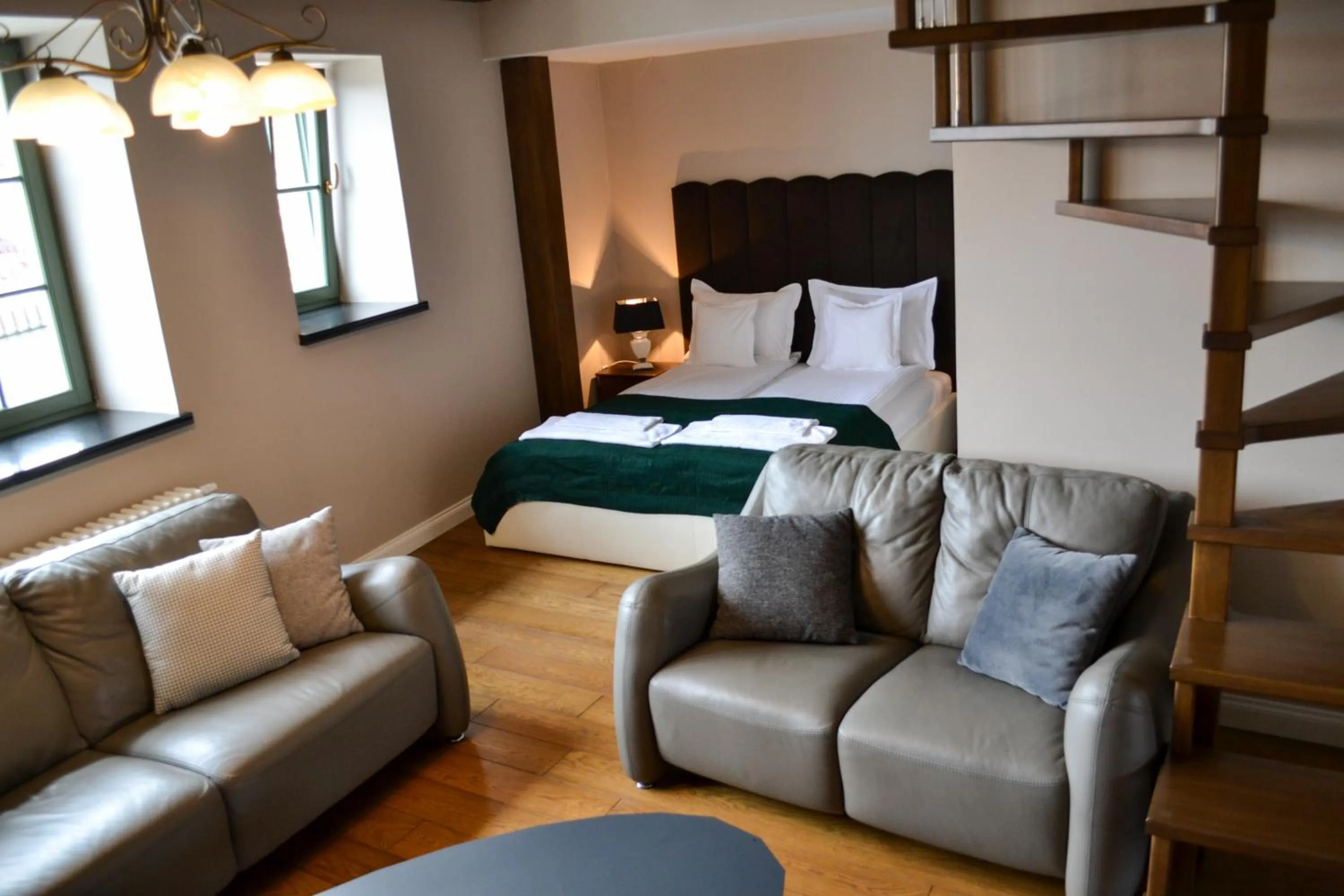 Bed in Komturia Old Town by Fahrenheit