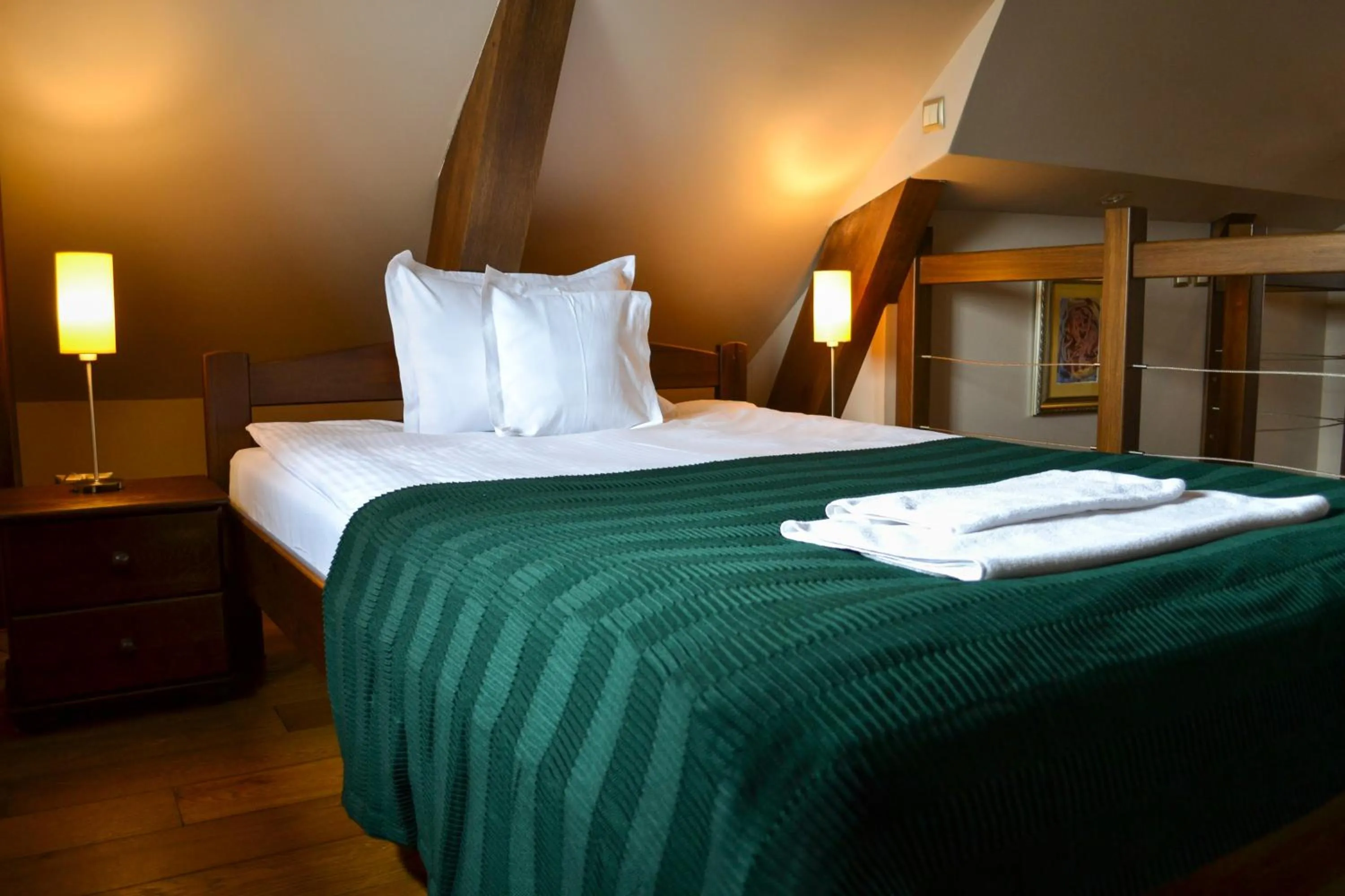 Bed in Komturia Old Town by Fahrenheit