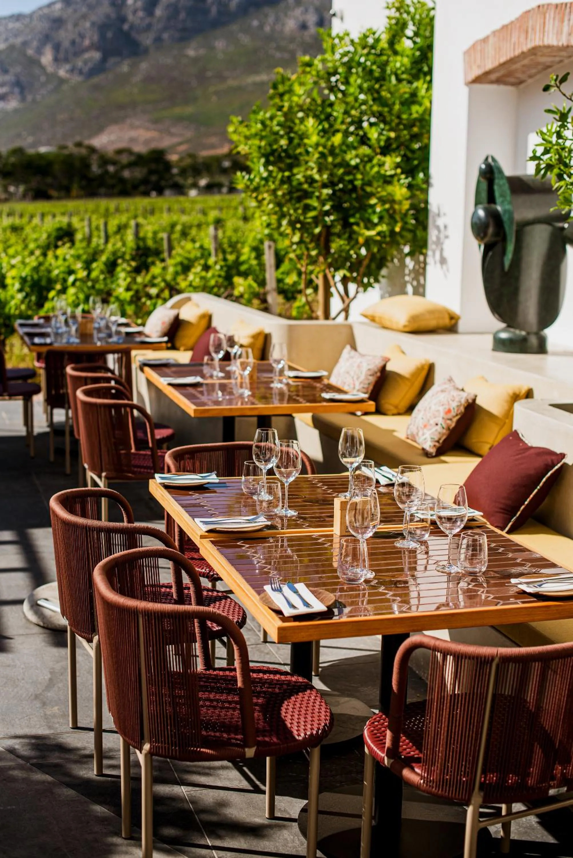 Restaurant/places to eat in Steenberg Hotel & Spa