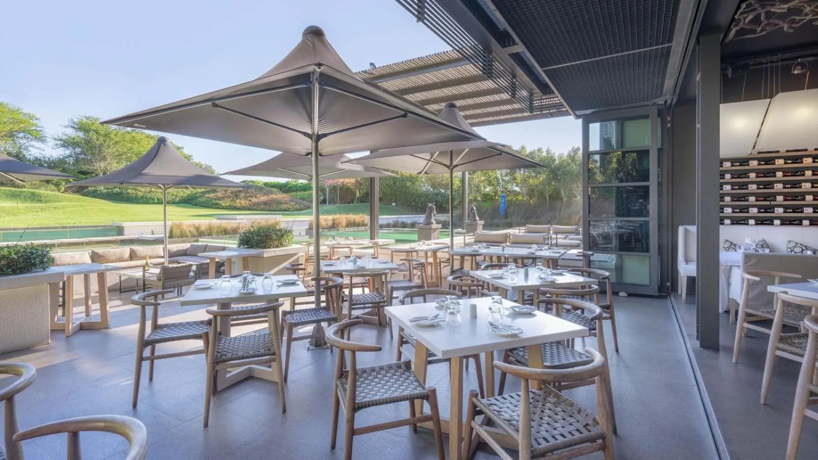 Patio in Steenberg Hotel & Spa