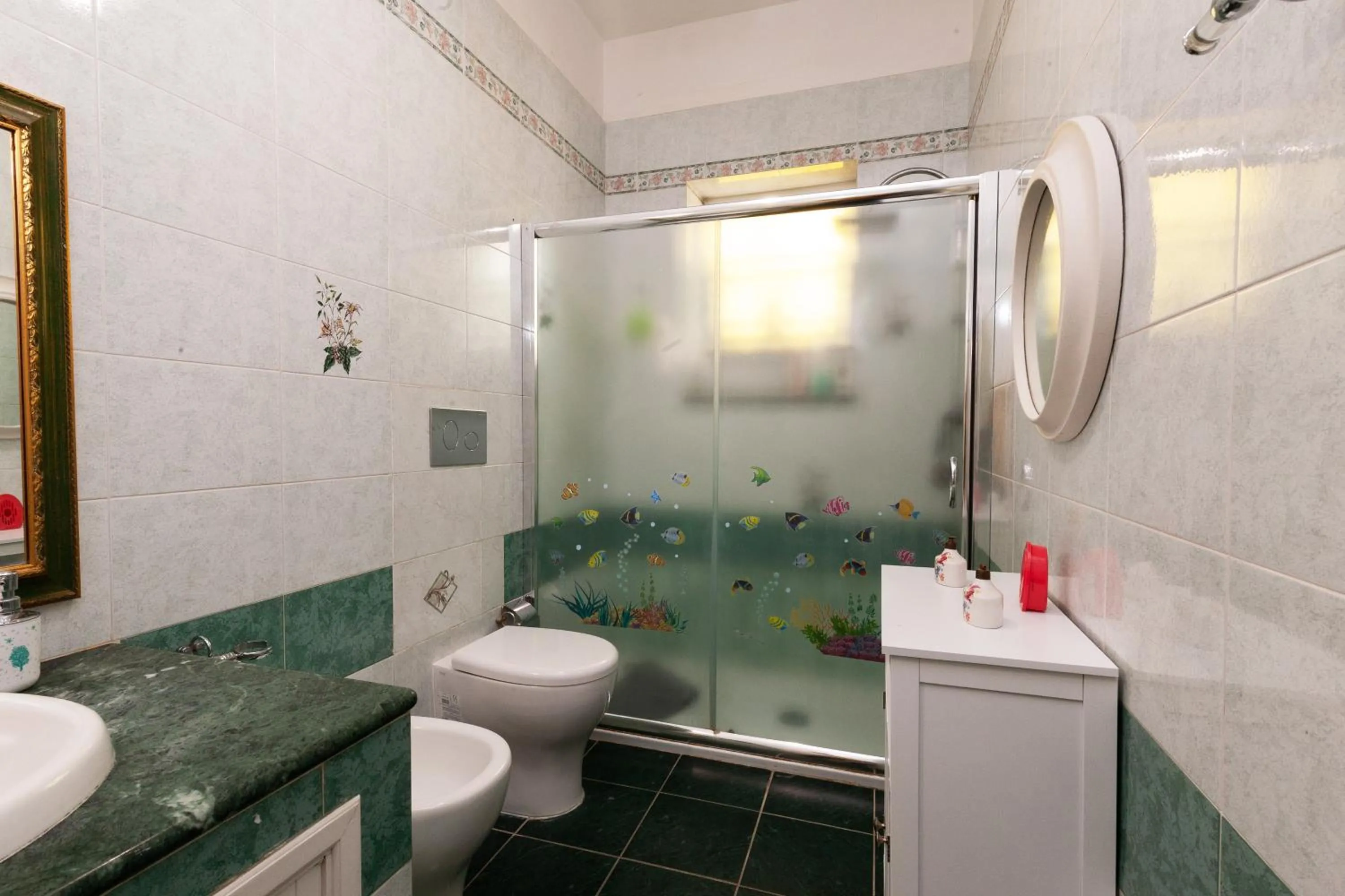 Shower in Holiday Apartment My House