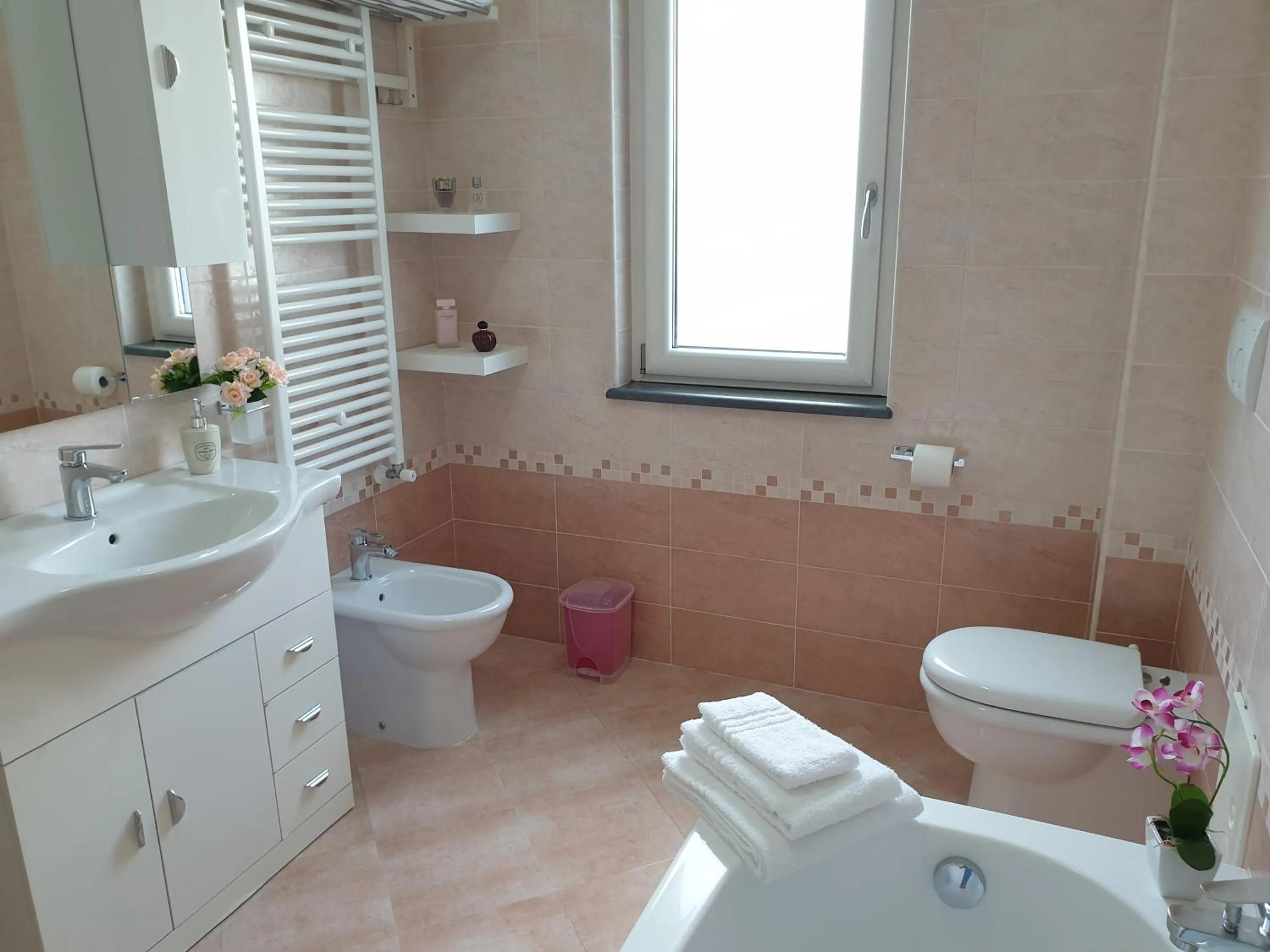 Bathroom in B&B Villa Rosa