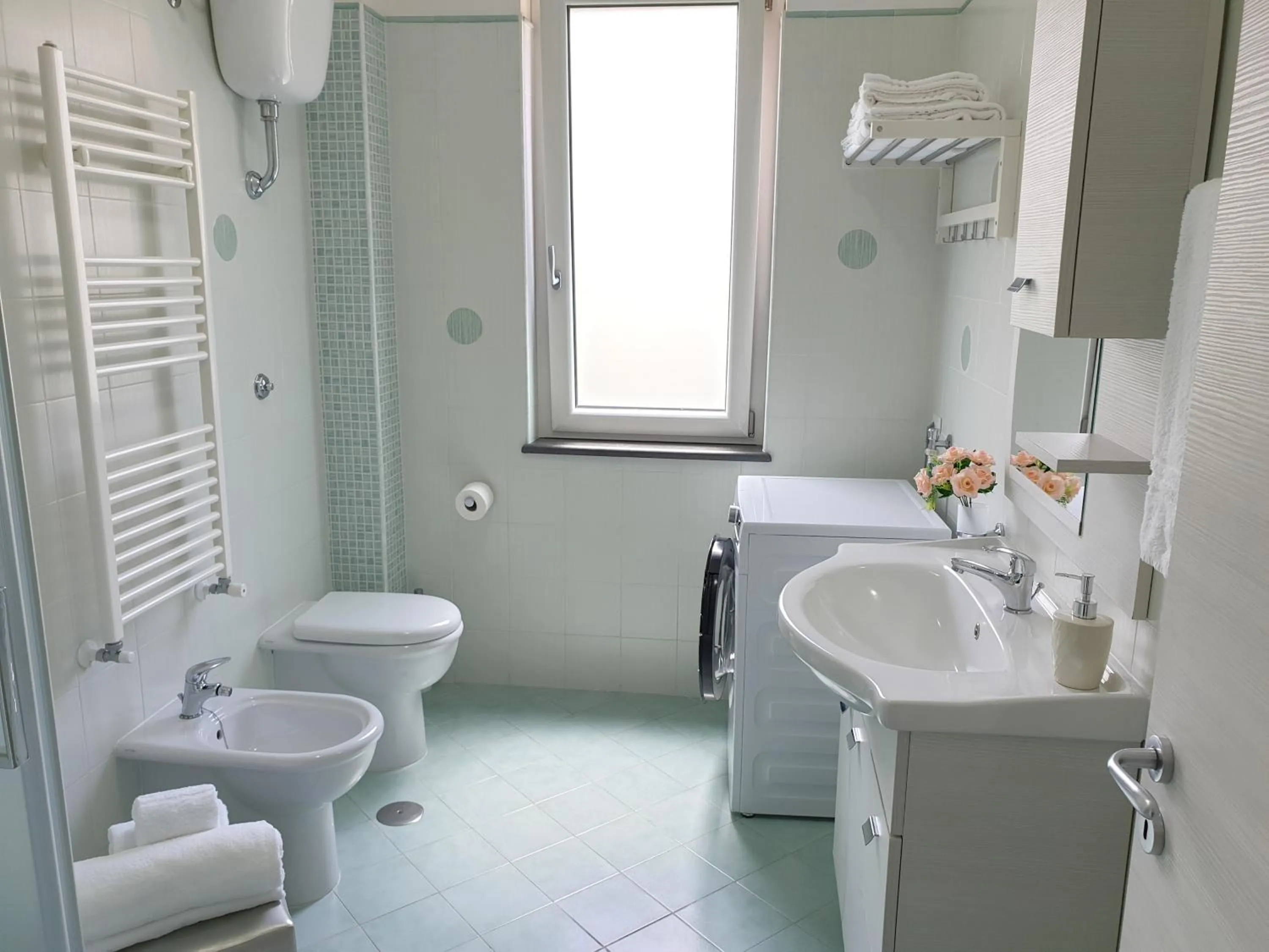 Bathroom in B&B Villa Rosa