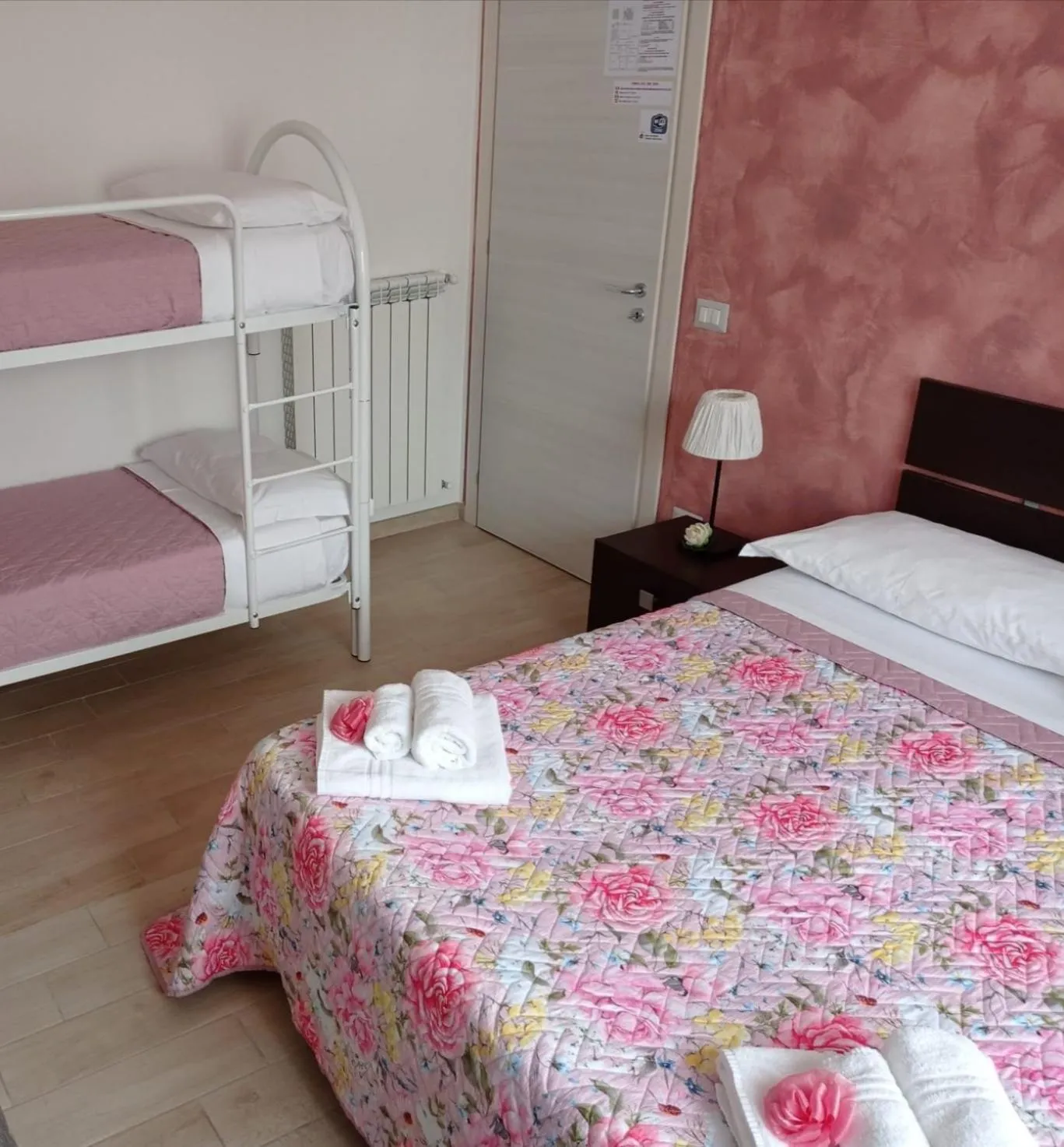 Bedroom, Bed in B&B Villa Rosa