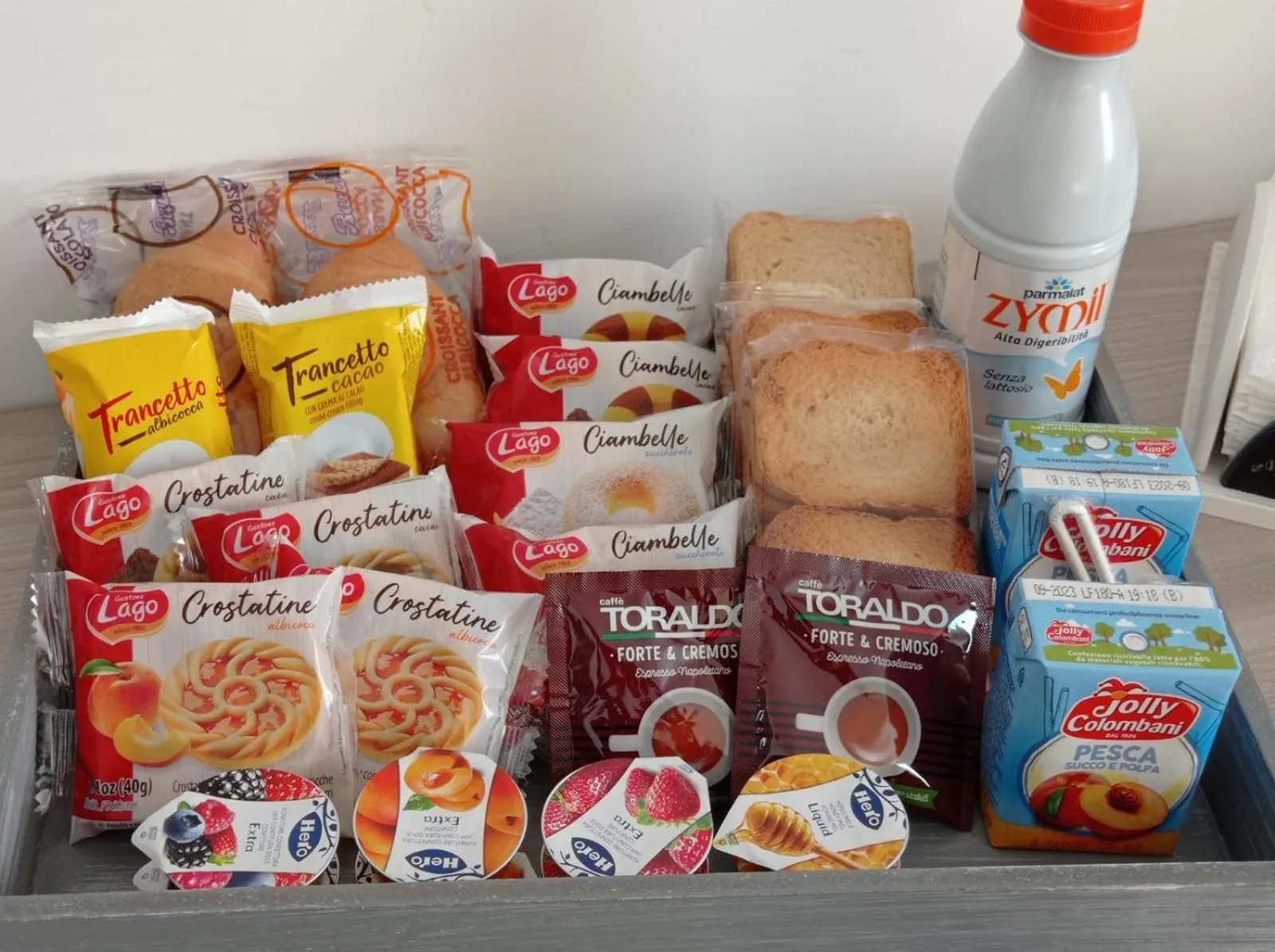 Food in B&B Villa Rosa