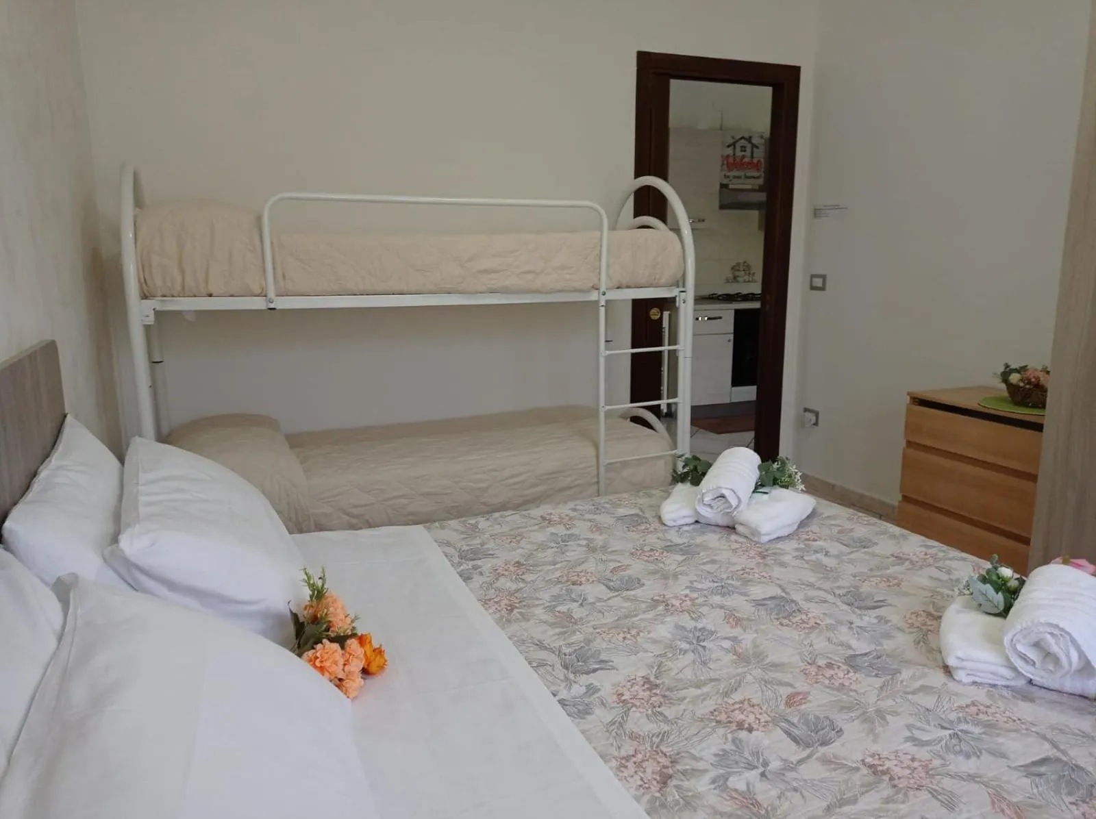 bunk bed, Bed in B&B Villa Rosa